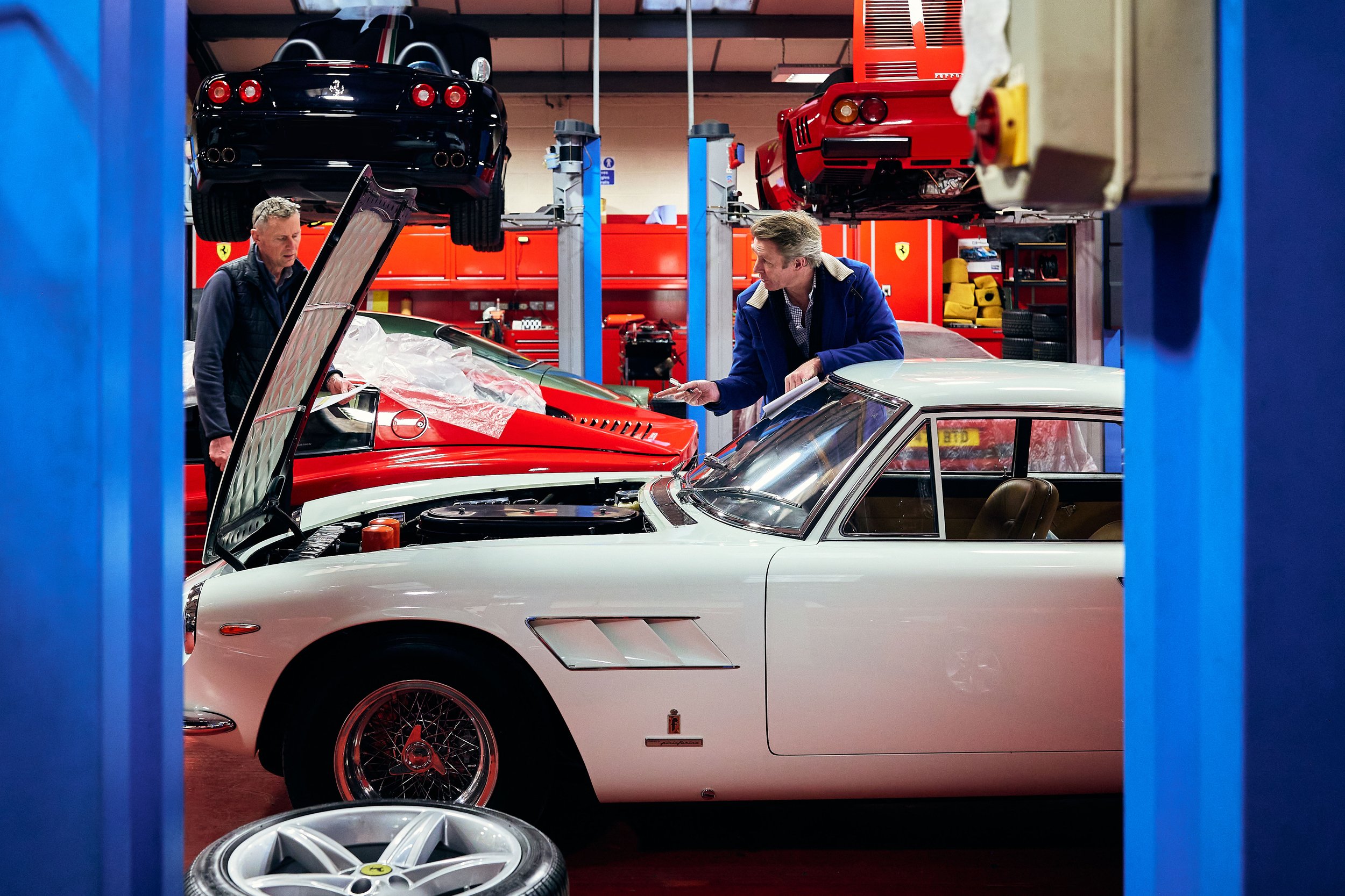 Kidston at Bob Houghton Ferrari