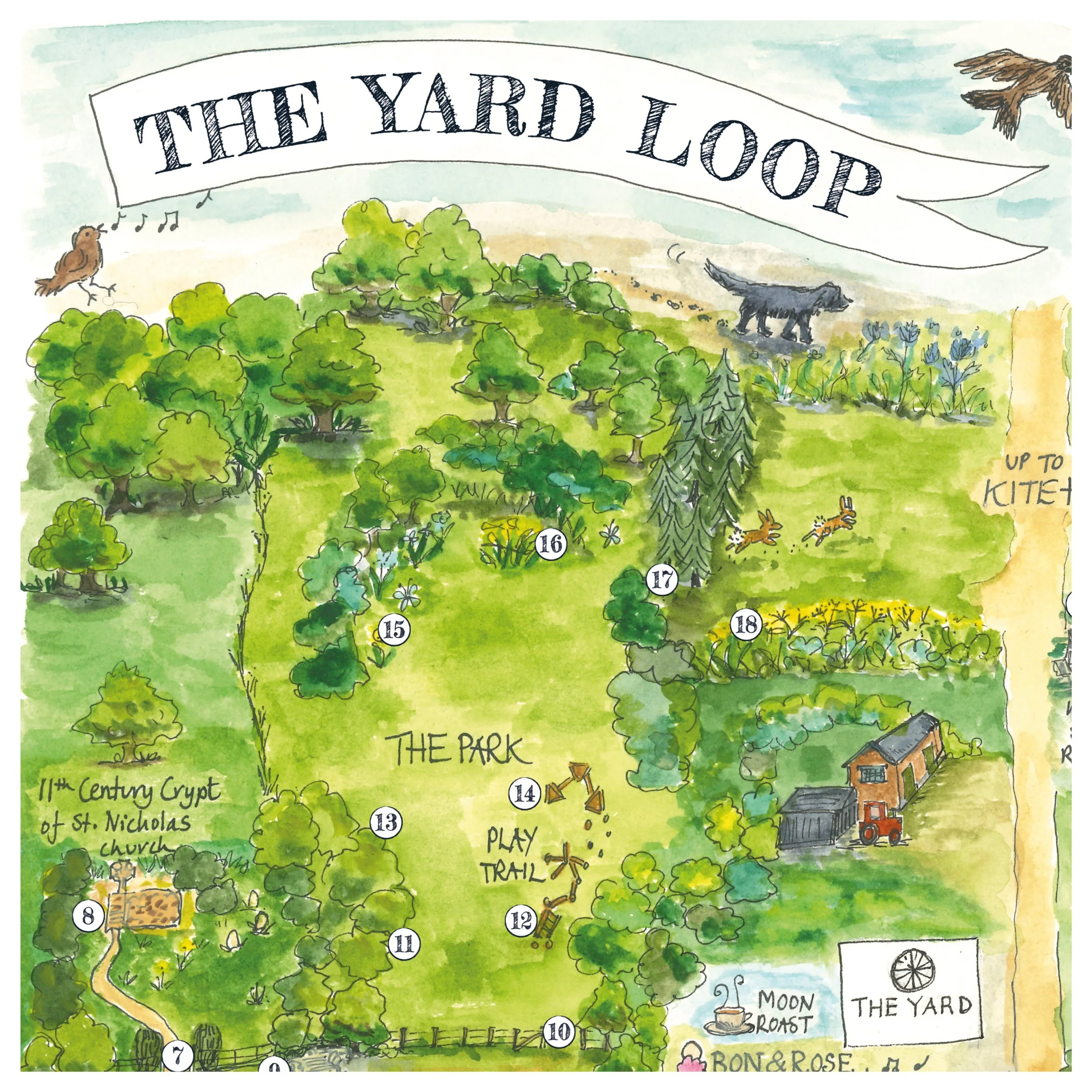 THE YARD POETRY TRAIL
