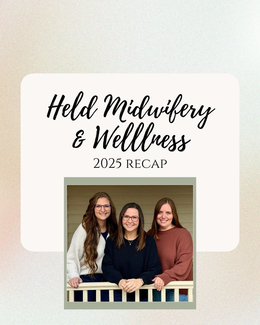 As we close out 2025, we&rsquo;re reflecting on a year shaped by steady hands, deep breaths, and new beginnings. We are deeply grateful for the families who trusted us with their care and the community who showed up in meaningful ways.

We invite you