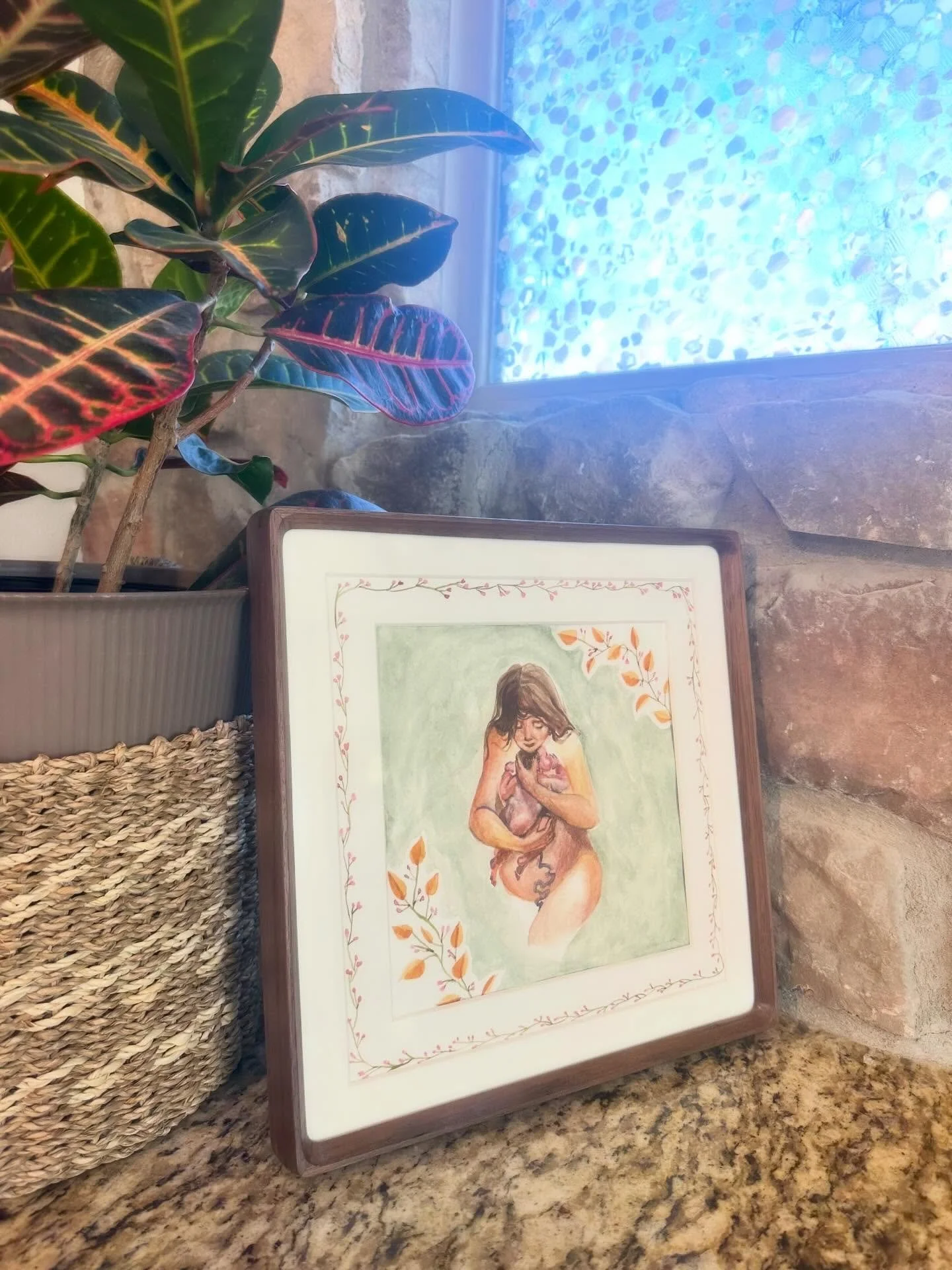 &ldquo;I lie awake
calculating the distance
from womb to the world.
It is such a short road to travel.

You are nearly here,
less than arm&rsquo;s length away.

There is but the patient opening
of one long-awaited flower,
the quiet mechanics
of one p