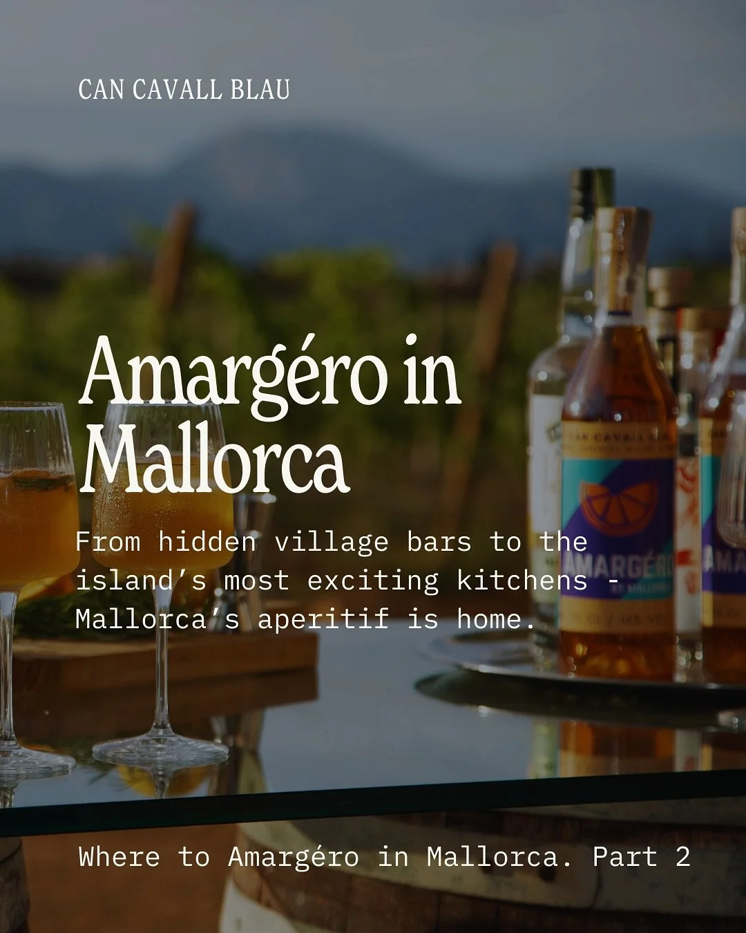 Amarg&eacute;ro has found its way onto some of Mallorca&rsquo;s most vibrant tables - from village squares to mountain hideaways, city kitchens to countryside patios. A taste of our orchard, poured with Aperitivo style.

Sip it at:

🍊@hotelcorazonma