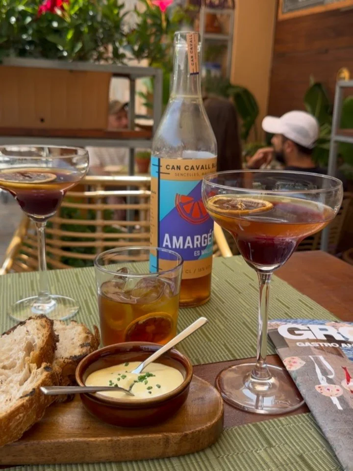 Amarg&eacute;ro meets the mountains at our friends @groenkfornalutx. A lovely family restaurant nestled in one of Mallorca&rsquo;s most beautiful villages, where our bitter aperitif takes a starring role on the cocktail list, perfectly paired with a 