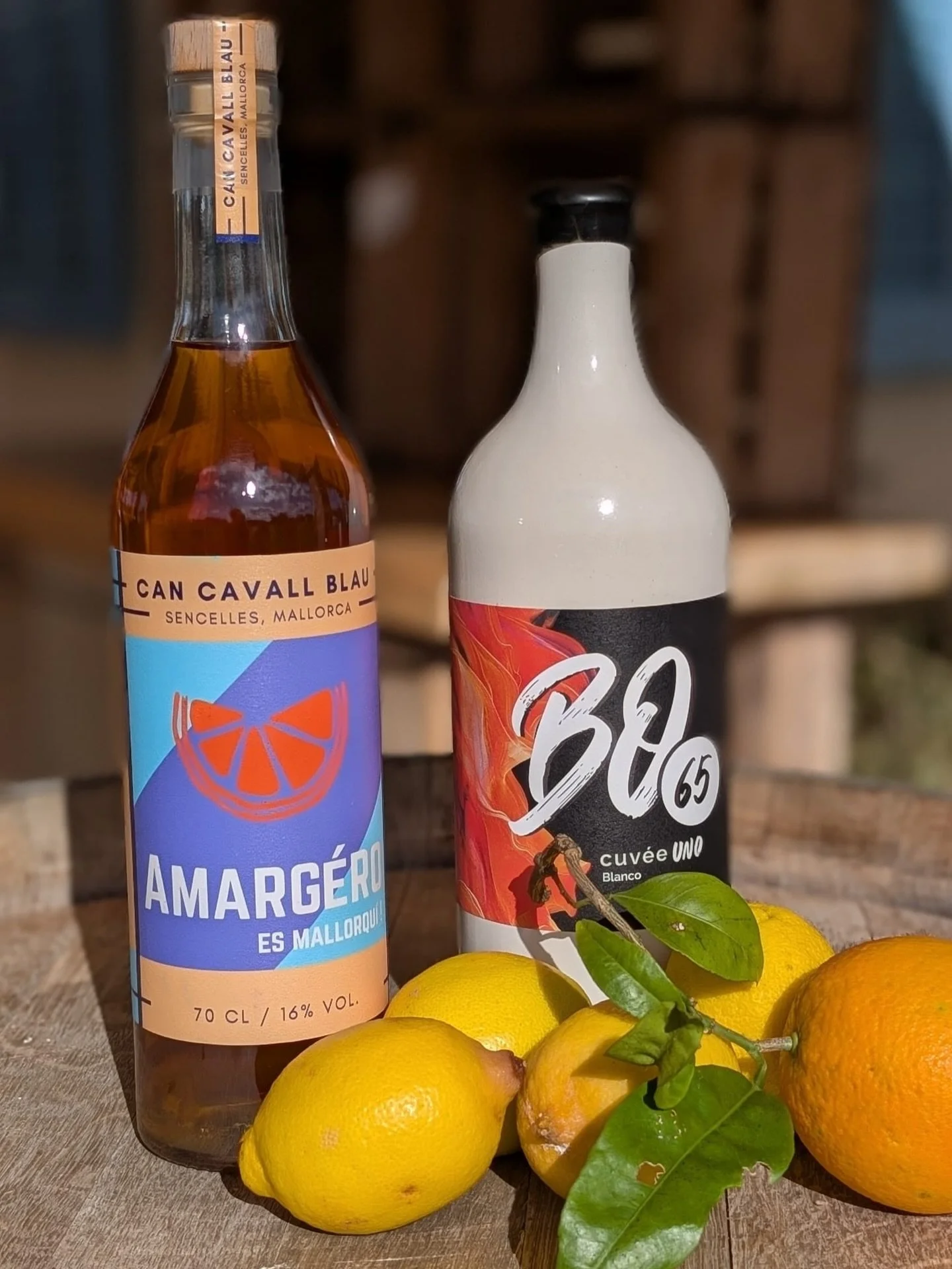 It&rsquo;s a mulled Amarg&eacute;ro season!

This year we teamed up with our neighbours at @bodega65_sencelles. Using their Cuve&eacute; Uno Blanco - a beautiful blend of Gir&oacute; Ros, Premsal Blanc and Malvas&iacute;a grown just a few steps from 
