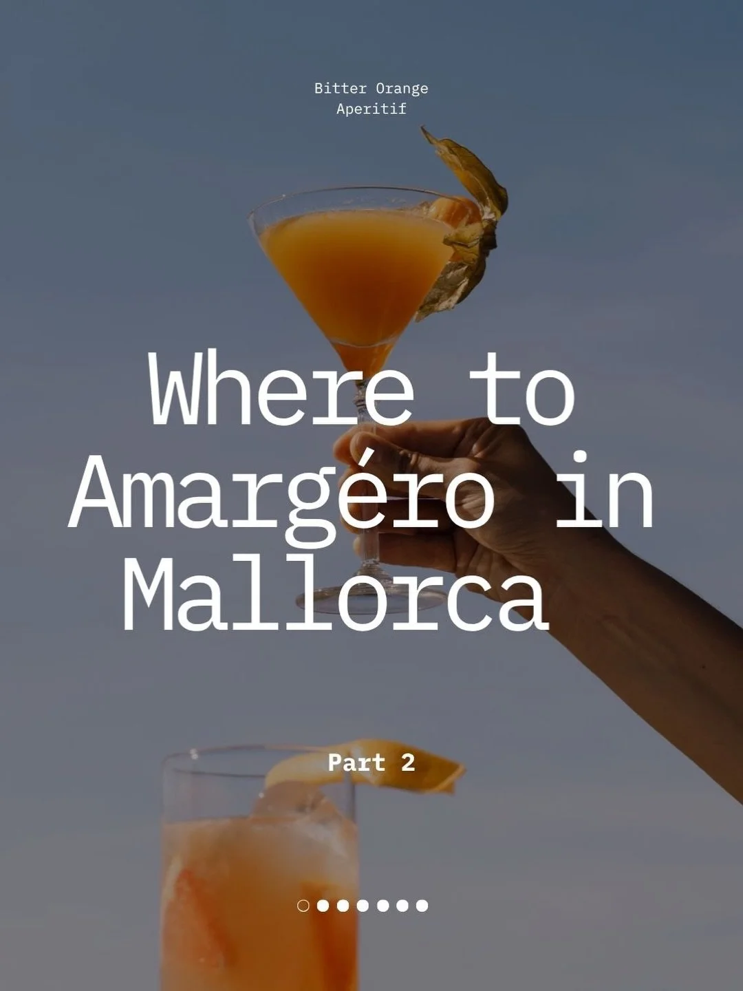 Where to Amarg&eacute;ro in Mallorca, Part 2 🍊

The word is spreading. From a courtyard in Algaida to bare feet in the sand at Can Picafort, our bitter orange aperitif is finding its way into some of the island&rsquo;s loveliest corners.

📍 @la_pas