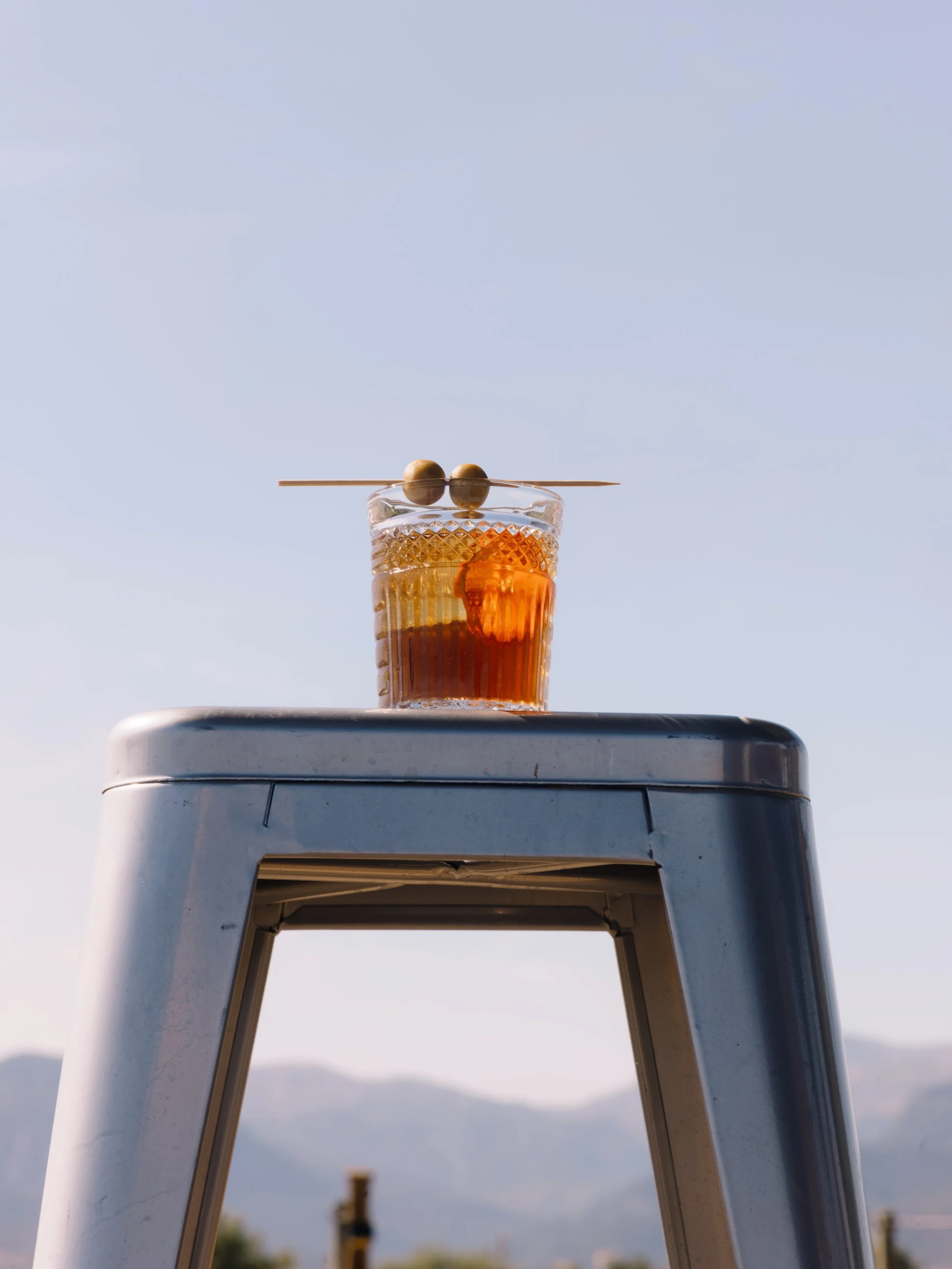 As the evenings shorten and the light softens, we start reaching for Negronis and Old Fashioneds with a twist of bitter oranger from the orchard.

Perfect for September aperitivo.