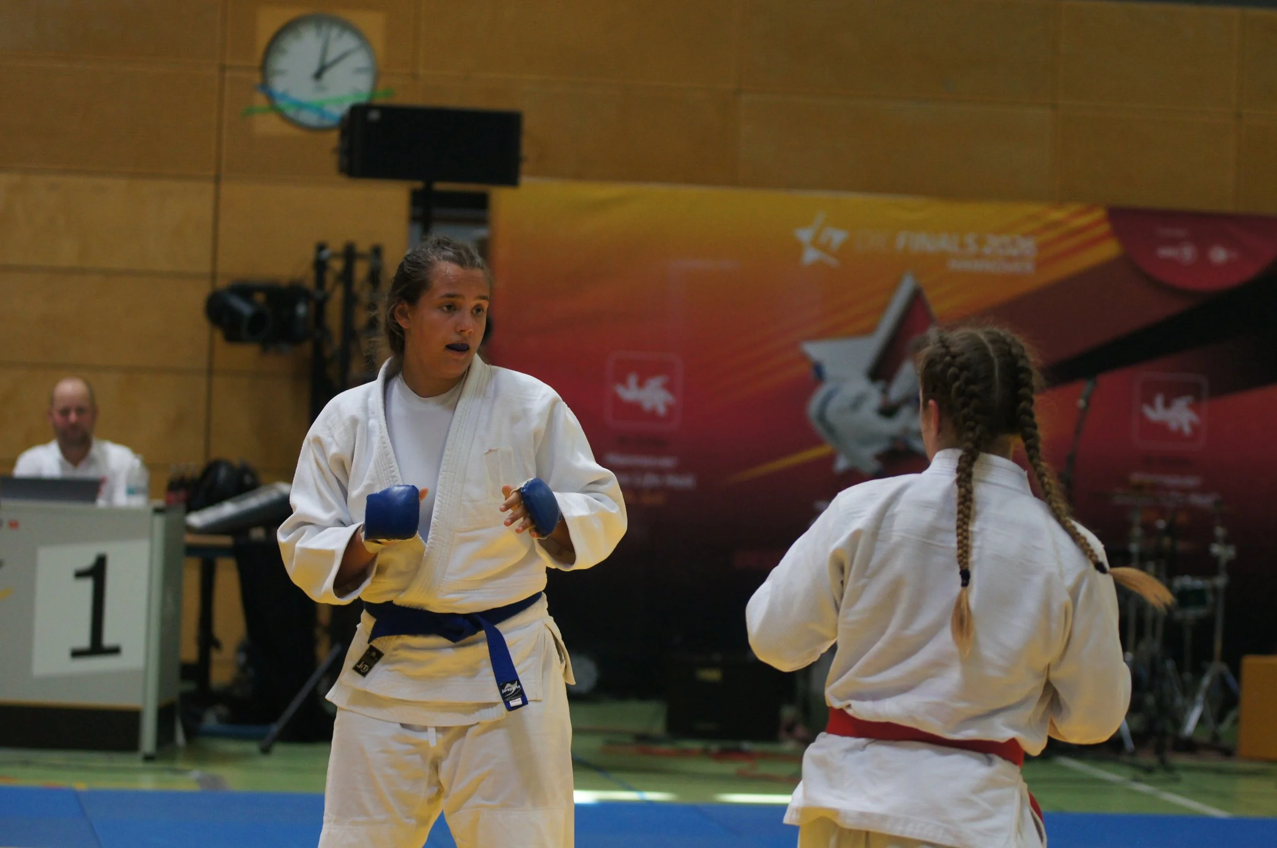 Leany Rohde Deutsche Meisterschaft Ju Jutsu Fighting