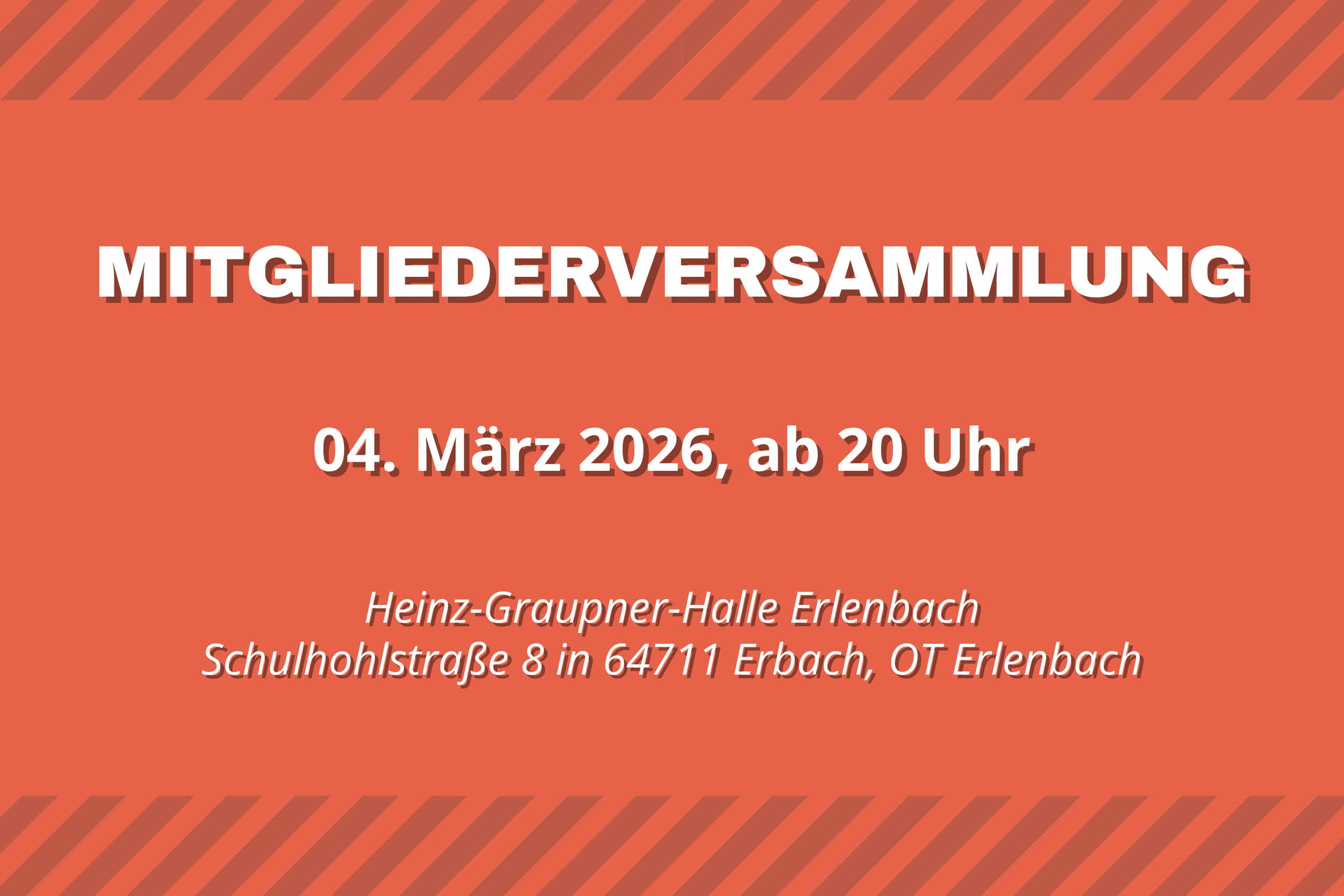 Mitgliederversammlung 2026