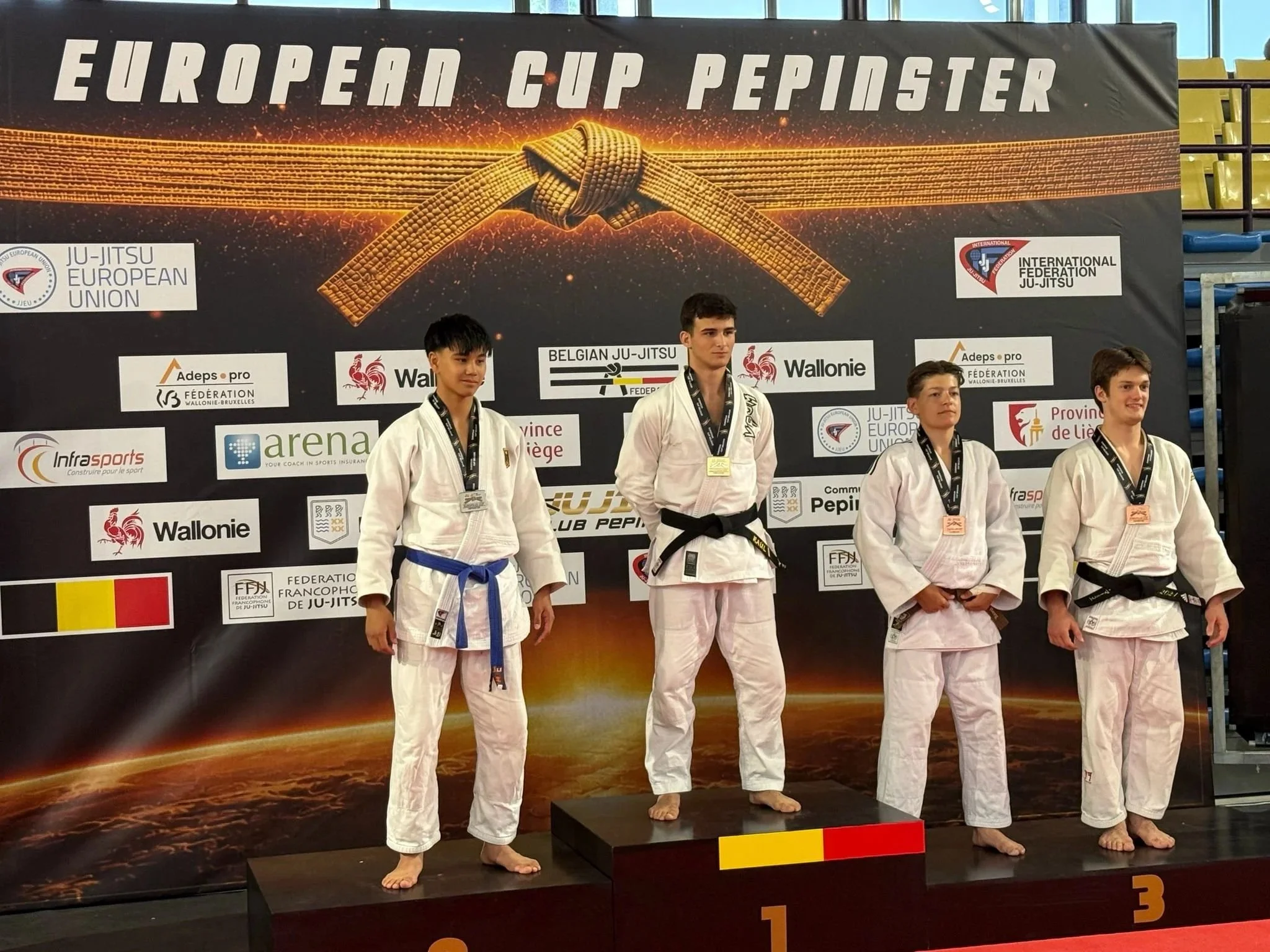 Drei Medaillen auf dem European Cup