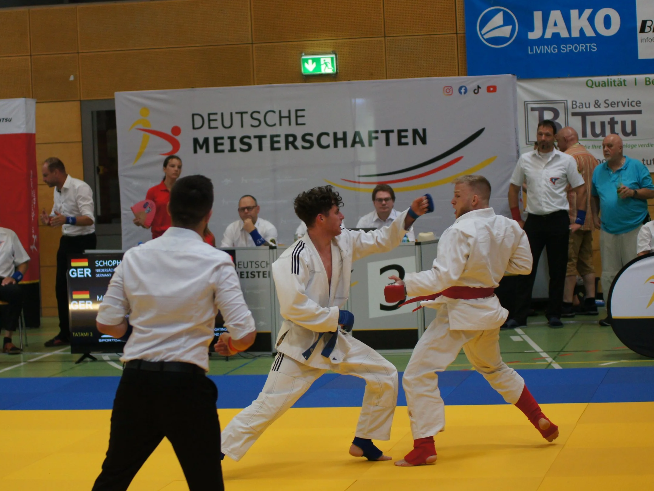 Nikas Manschitz Deutsche Meisterschaft Ju Jutsu Fighting
