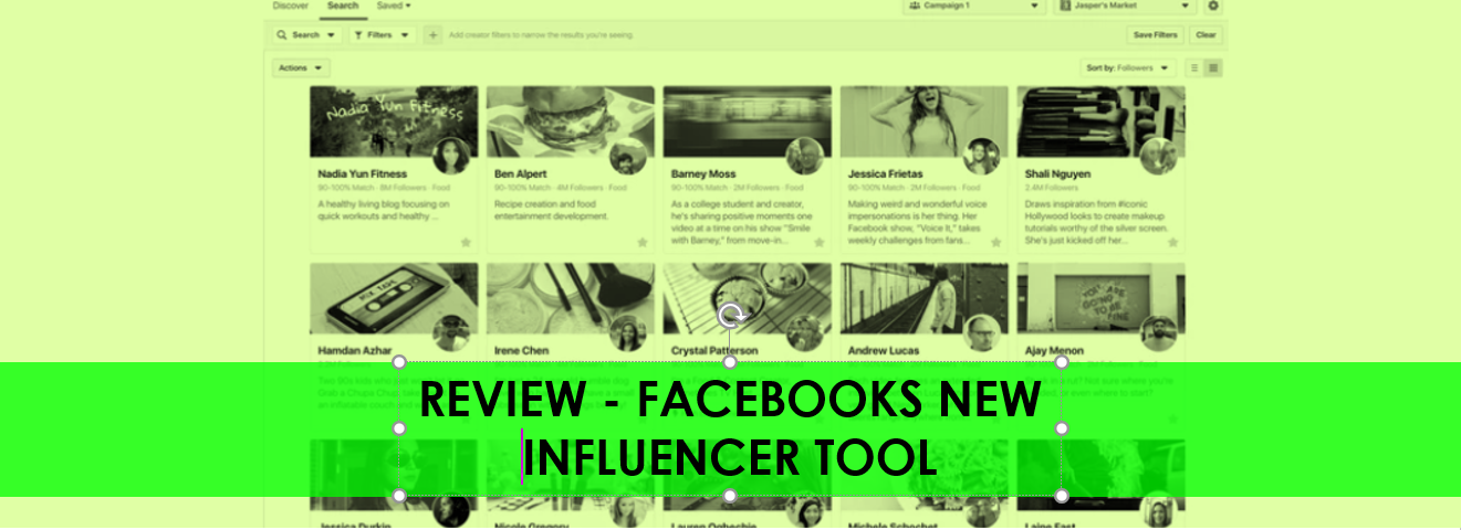 Does Facebooks "Brand Collabs manager" spell the end of the Influencer tool industry?