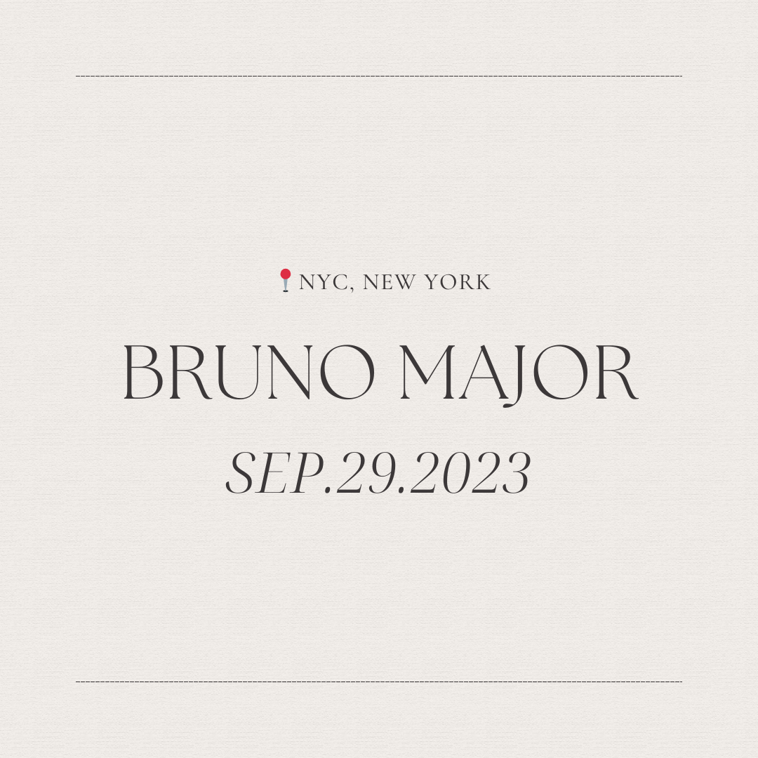 no. 27 - bruno major