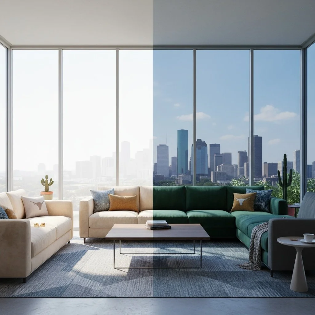 Keep your home cool, comfortable, and stylish with window tint! 🌞🏡 Block the heat, protect your space, and enjoy peace of mind all year in Houston. 
&mdash;
Ready for a free quote? DM us or call 281-701-2172!
#TexasHeatTint #Houston #WindowTint #Ho