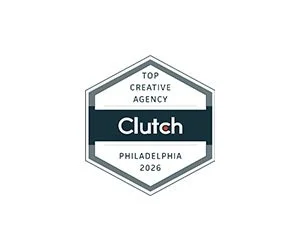 Top Creative Agency Philadelphia 2026 Badge