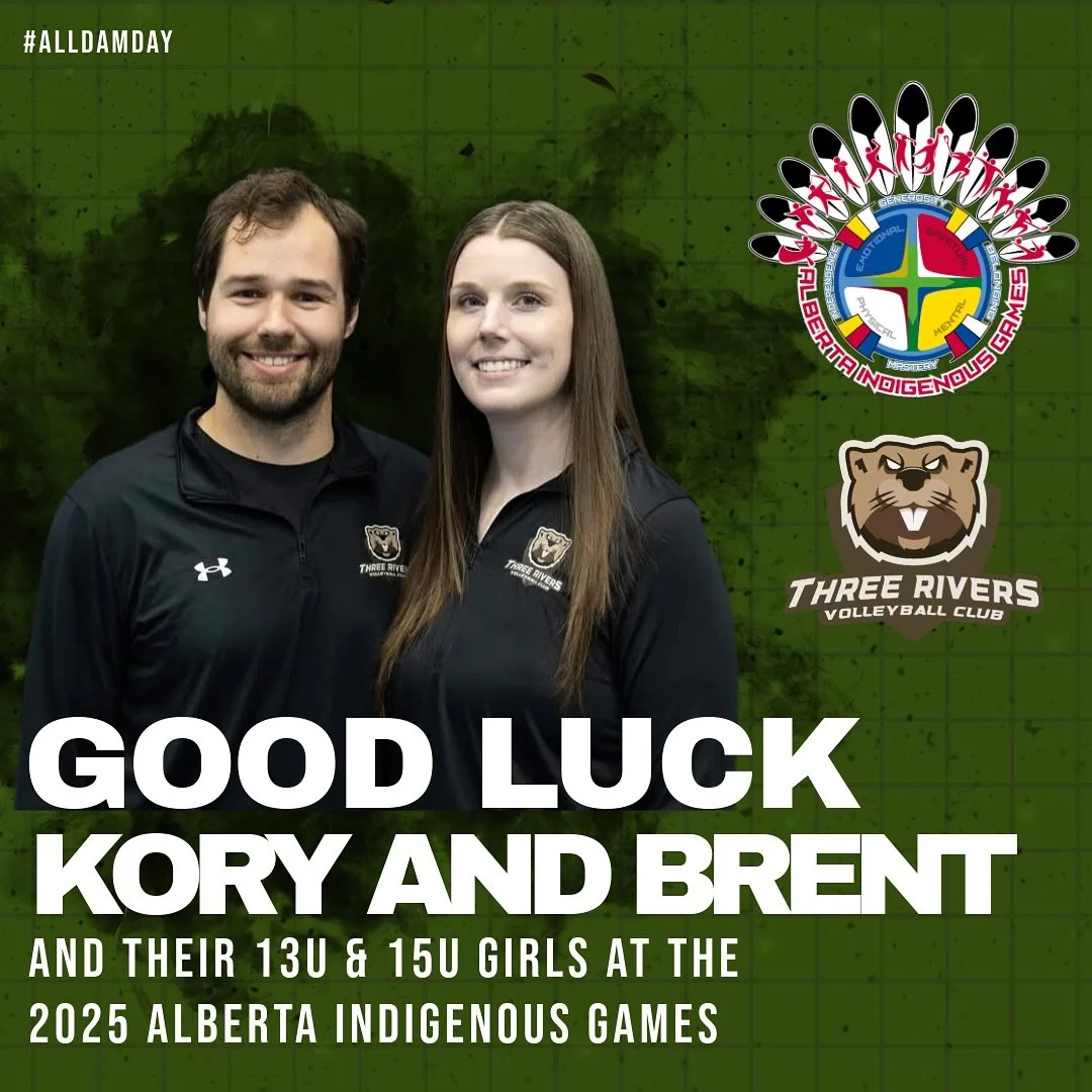 From TRVC to the Alberta Indigenous Games! Wishing coaches Kory and Brent and the Fort McKay athletes all the best in Edmonton this week.