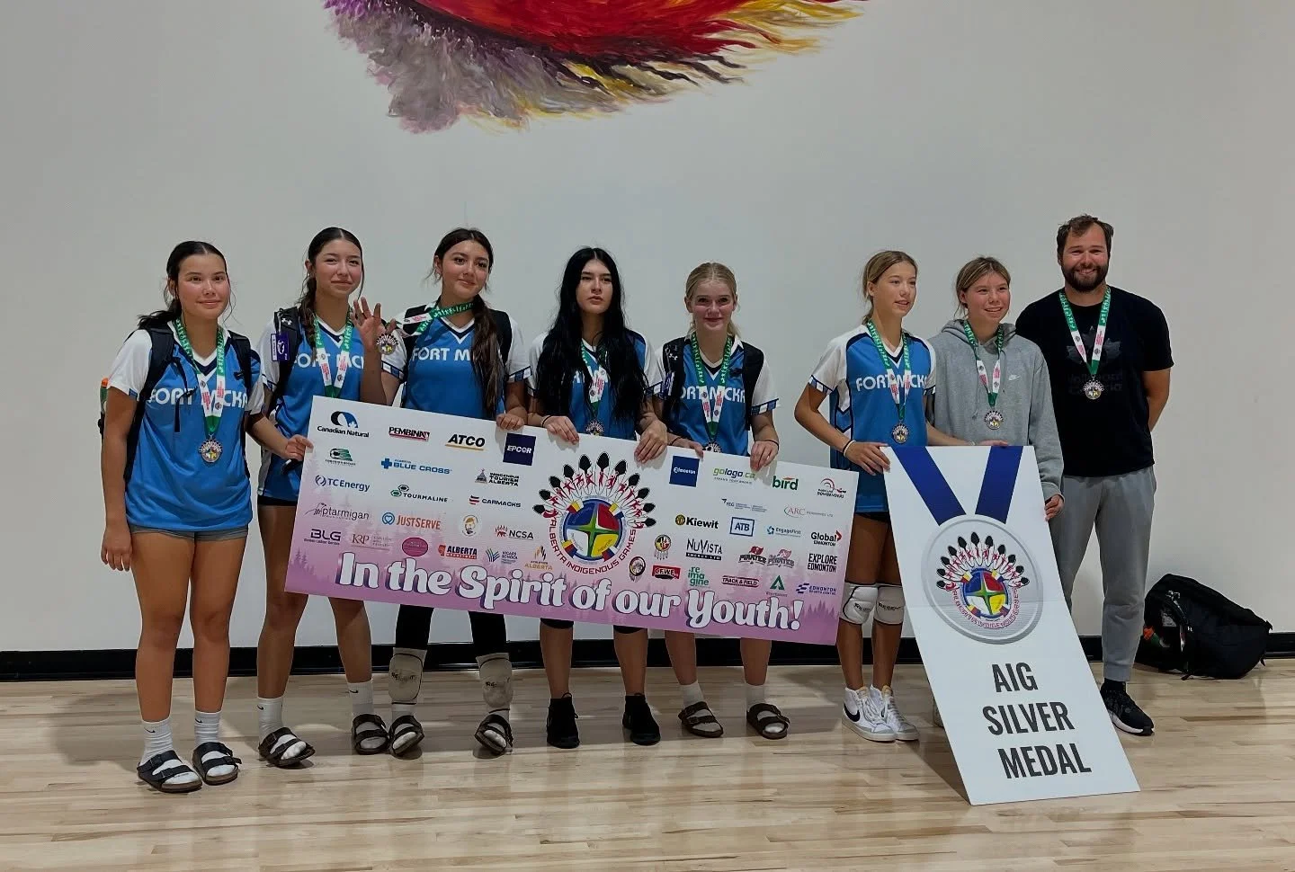 Huge congratulations to the Fort McKay athletes and coaches Kory and Brent on bringing home silver and bronze medals at the Alberta Indigenous Games!
