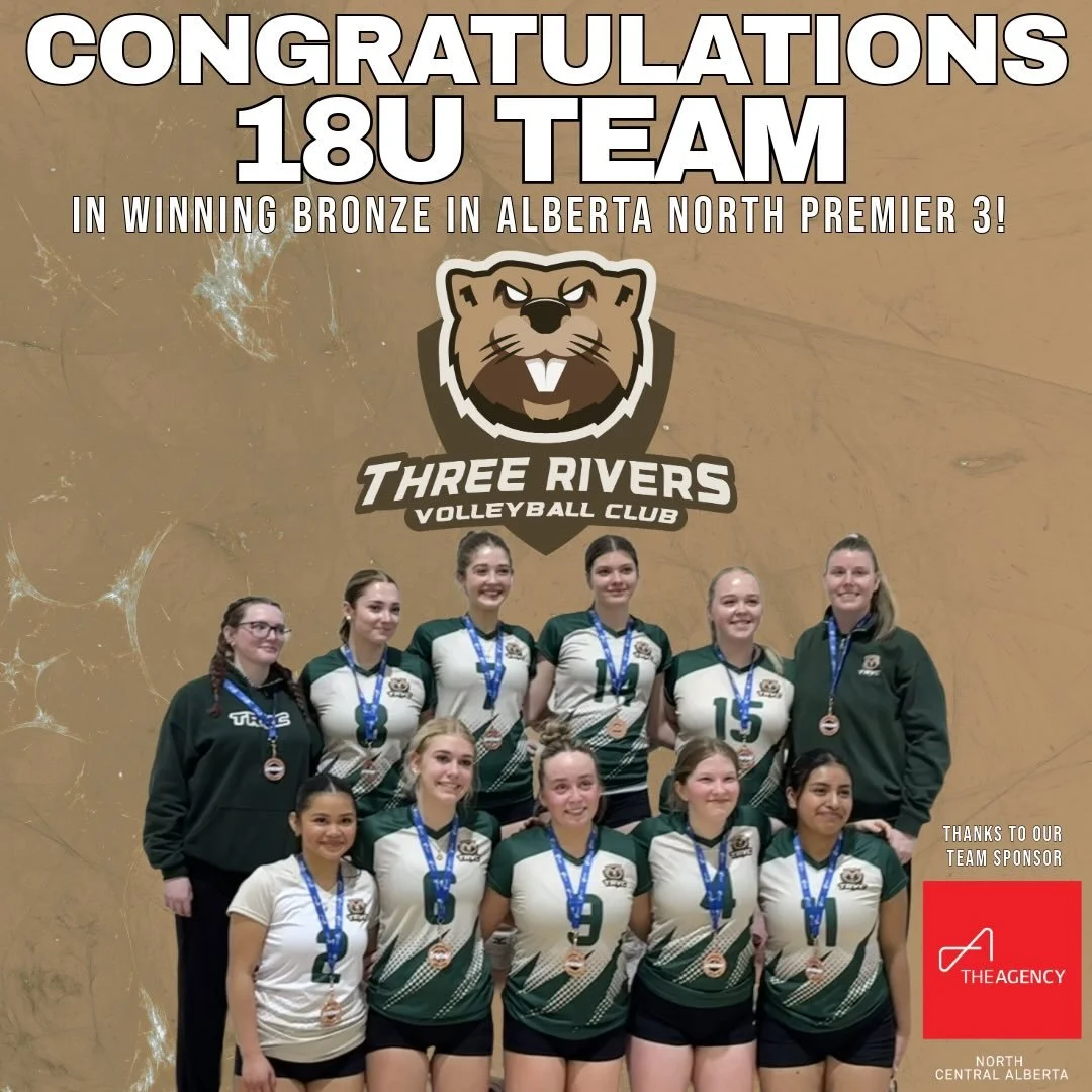 Huge congratulations to the TRVC 18U team for capturing a bronze medal at Premier 3! These girls are truly a special group. A special thank you to our coaches, sponsors and parents for making it happen. #GoBeavs #AllDamDay