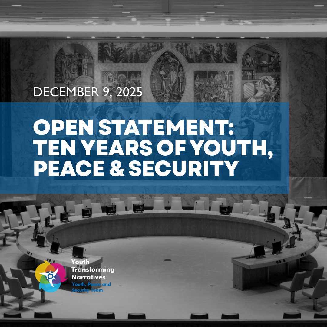  YPS 10th Year Anniversary Statement: The Youth, Peace and Security Agenda as a Decolonial Tool for Transformative Change