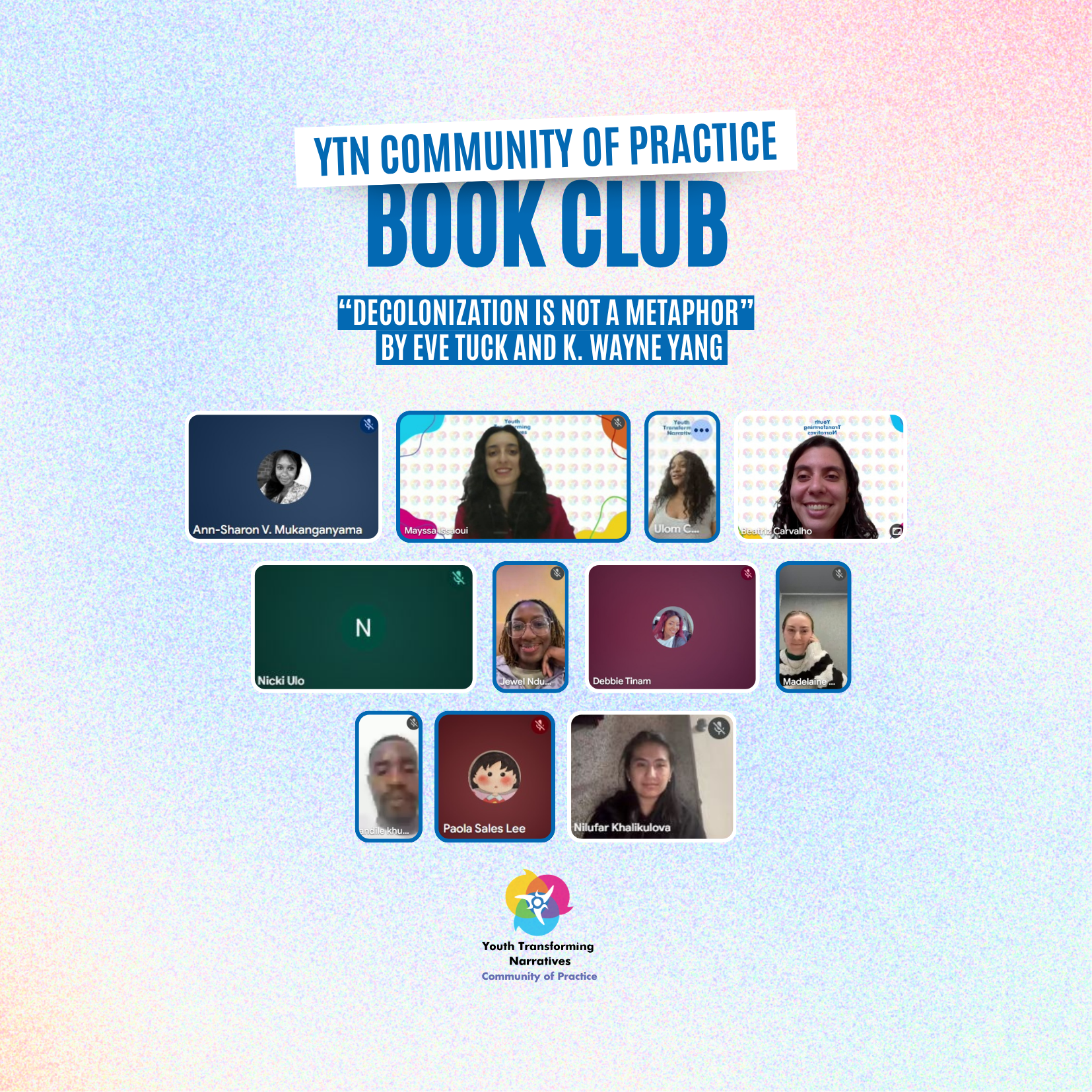 CoP Engagement Activity #1: Book Club Meeting