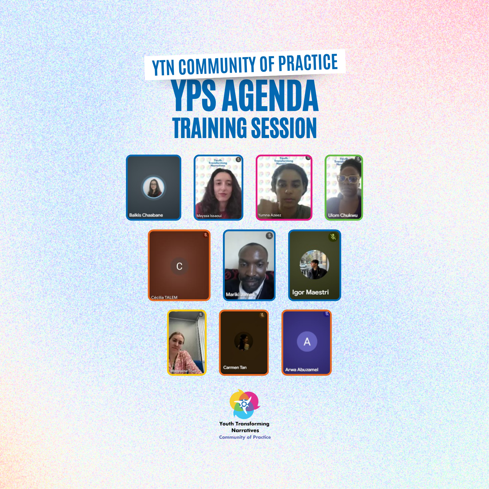 CoP Engagement Activity #2: Training on YPS