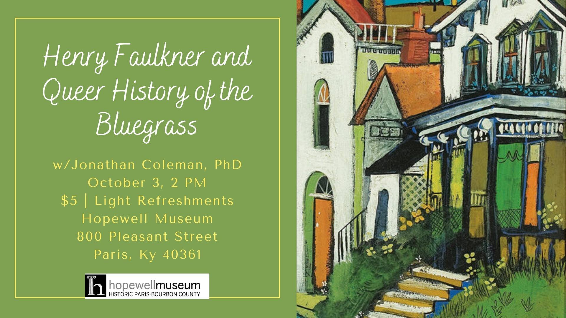 Henry Faulkner and the Queer History of the Bluegrass