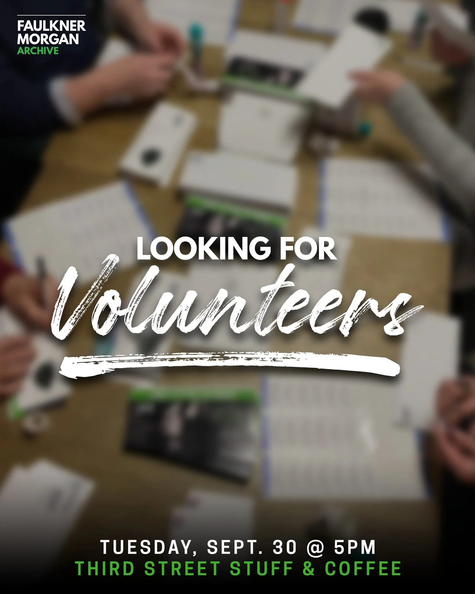 We are in need of some volunteers to help us stuff around 600 envelopes for mailers celebrating LGBTQ History Month! If you are interested in helping out, we will meet at Third Street Stuff on Tuesday, Sept. 30, at 5pm! 💚🏳️&zwj;🌈🏳️&zwj;⚧️

Want t