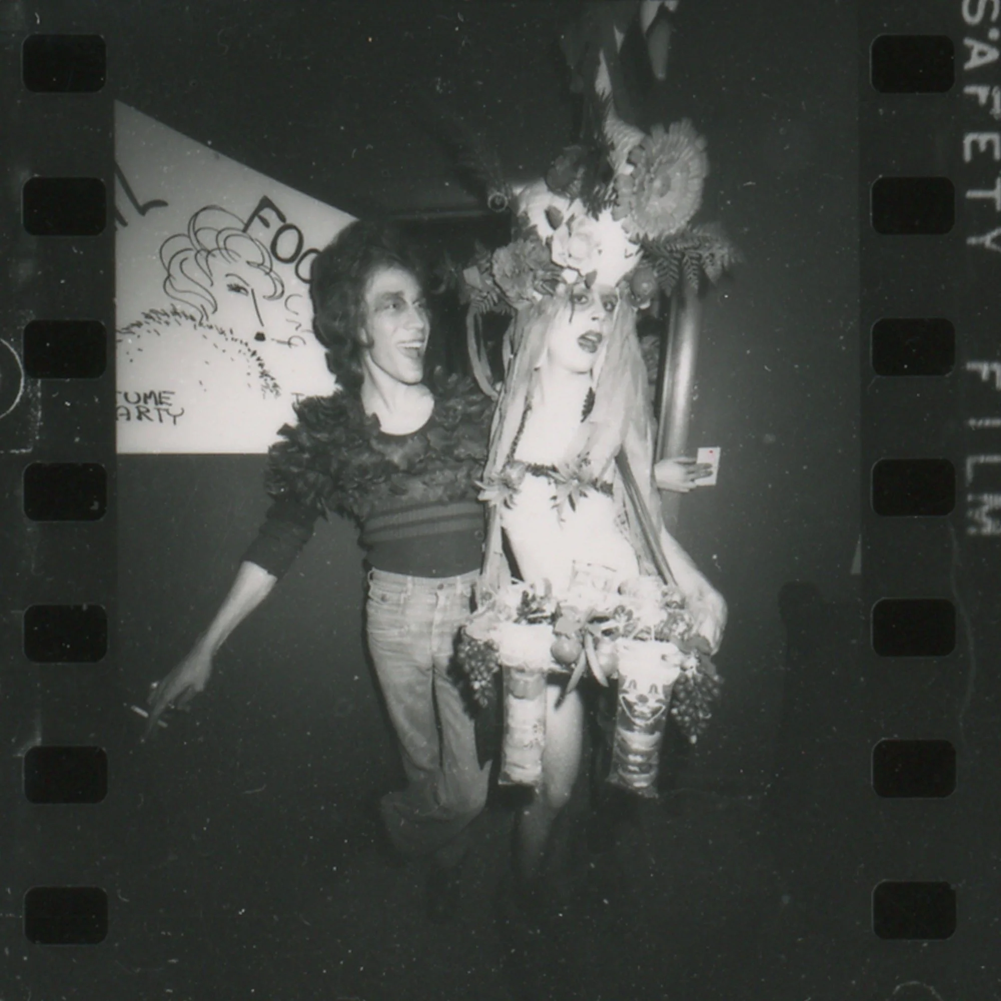 Happy April Fool's Day!

While you may have seen the iconic Pagan Babies images from this photoshoot, you probably didn't know that they are actually from an April Fool's Day Costume Party at The Living Room (now The Bar Complex)!

These scans from J