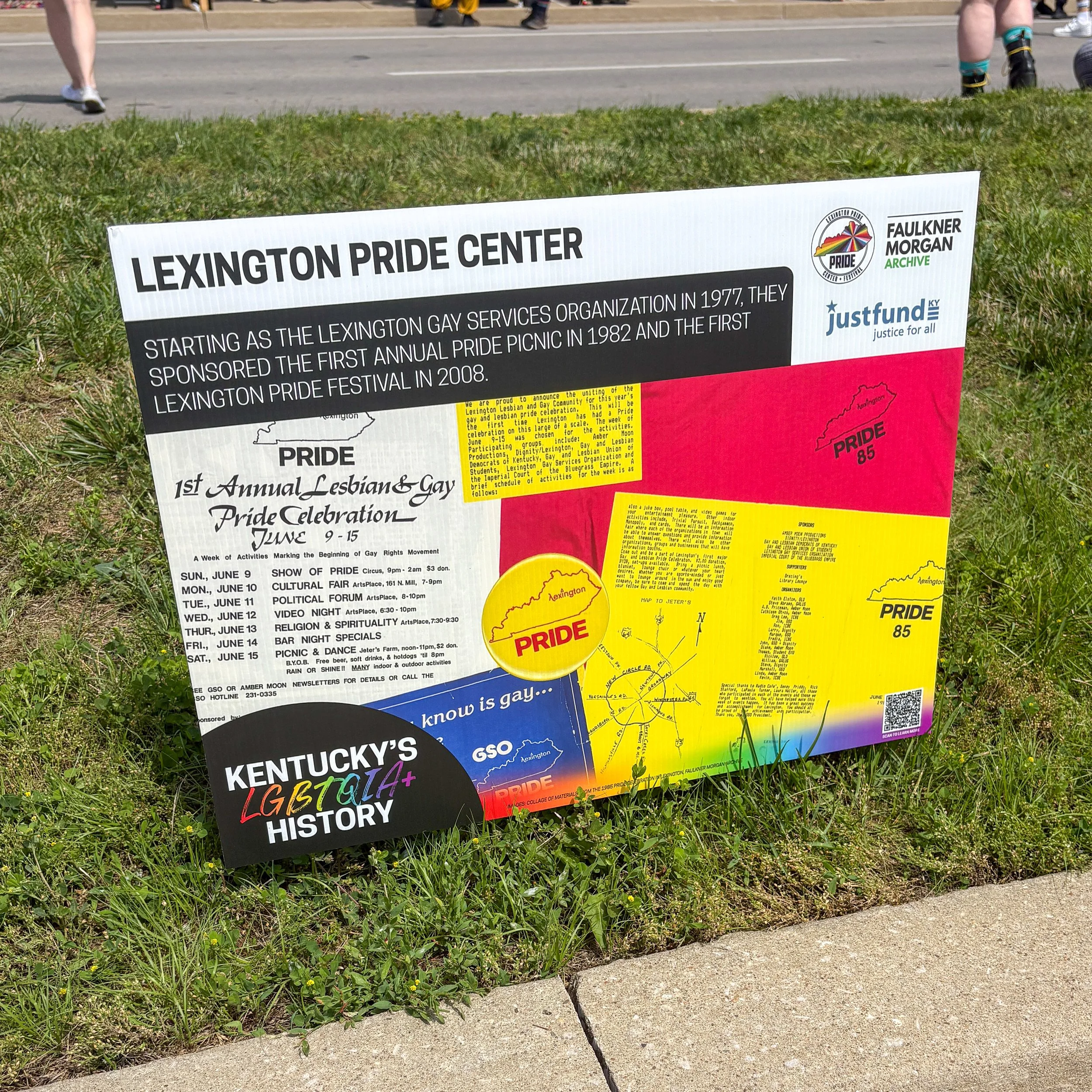 Pride Festival Yard Signs