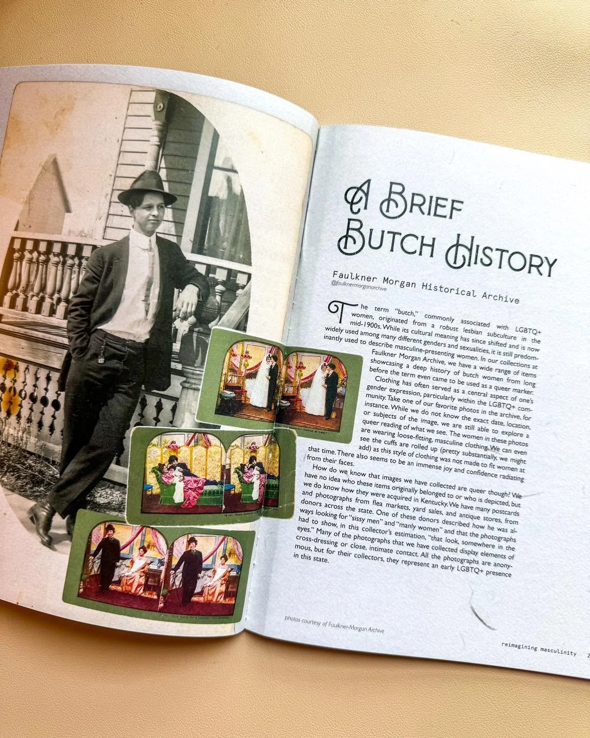 Did someone say Butch Girl Summer? ☀️🏳️&zwj;🌈🧢💪👔

We're throwing it back to this article we wrote for Queer Kentucky's issue on Reimagining Masculinity last year! "A Brief Butch History" provides a glimpse of early 20th century photogr