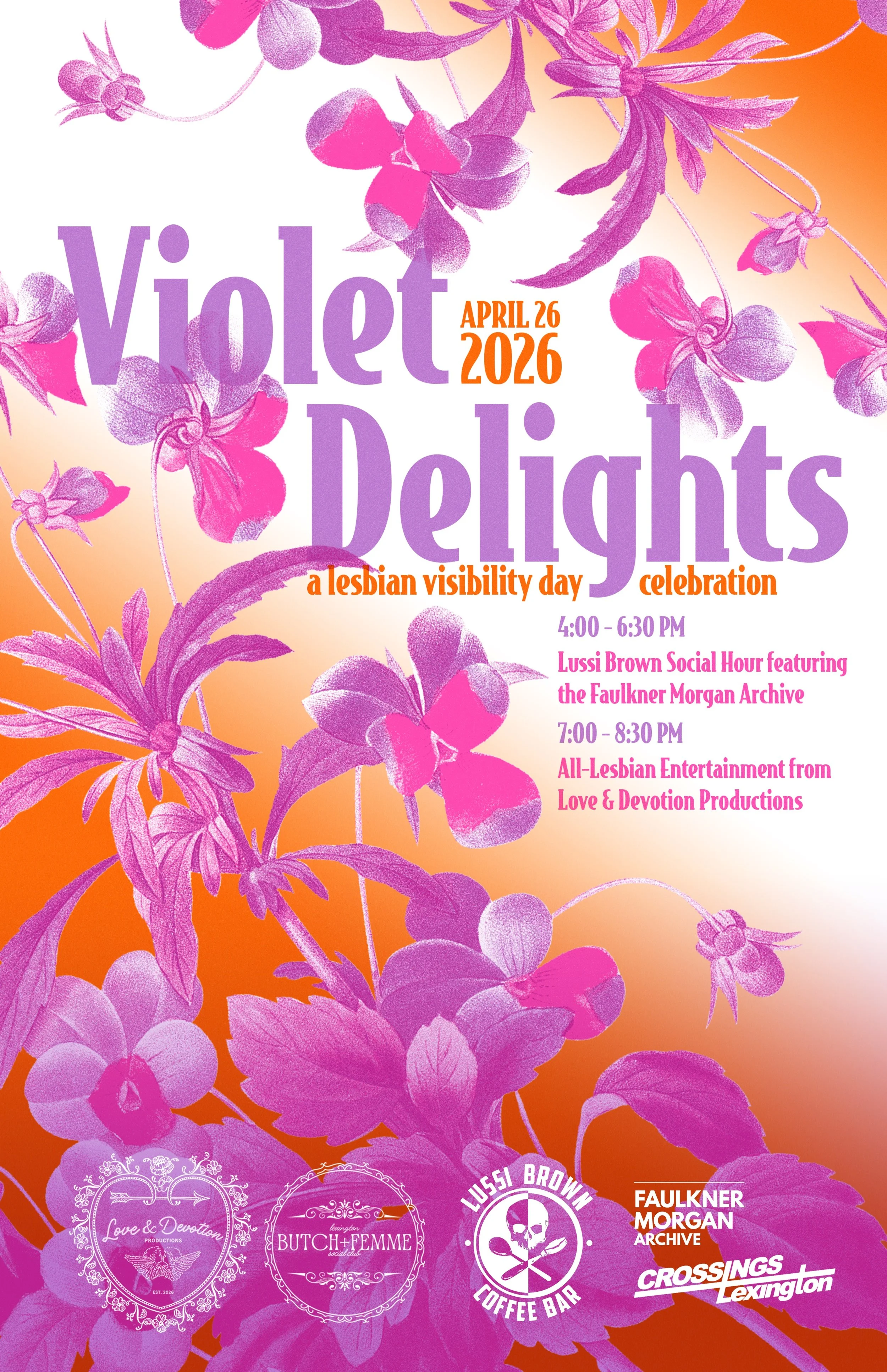 Violet Delights: A Lesbian Visibility Day Celebration