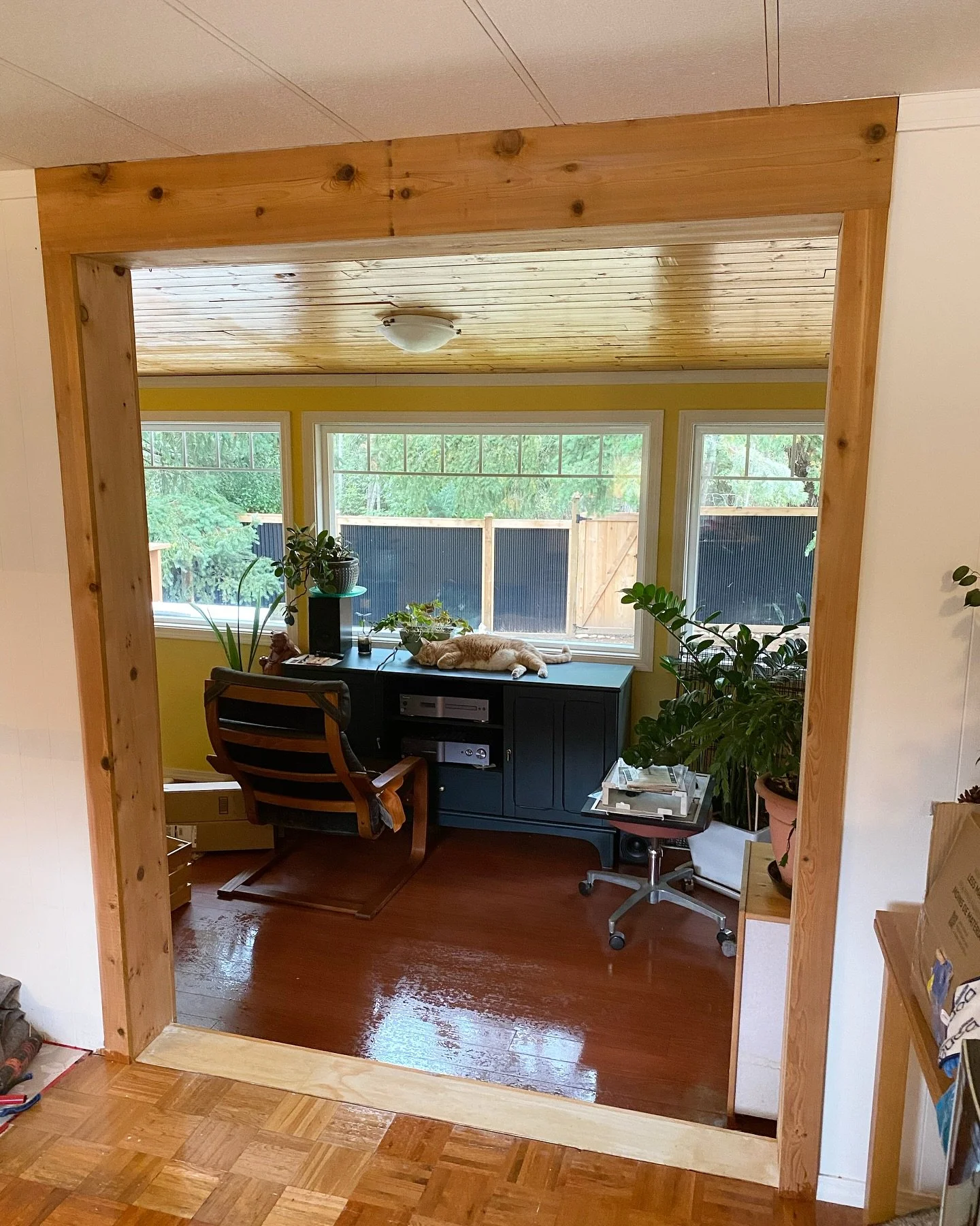 It&rsquo;s amazing what opening up a wall can do to a home ! It was a fun project to remove part of my customers wall to create an open flow between the kitchen and her sunroom/ office ! It created much more light and the space seems so much bigger ?