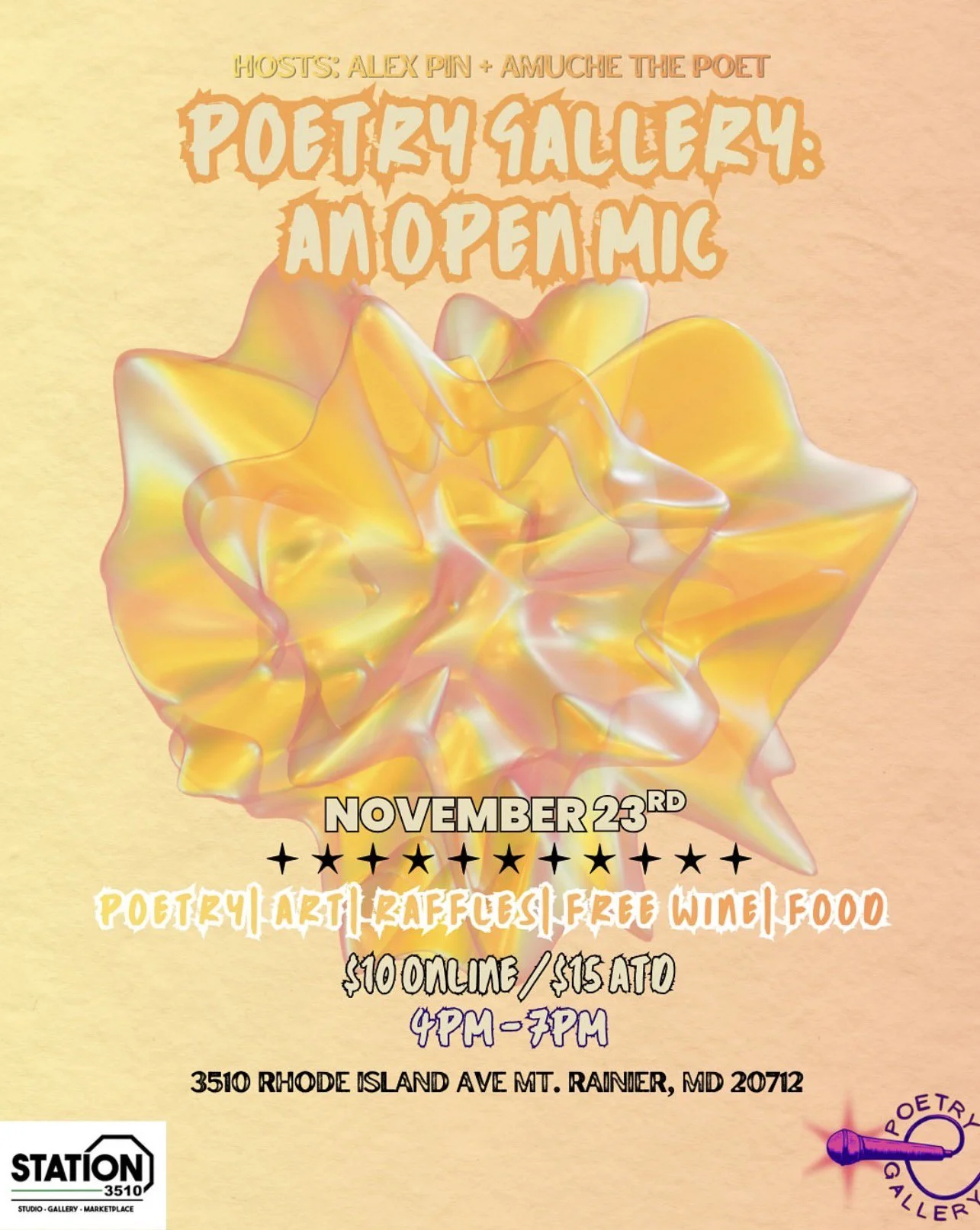 Poetry Gallery: An Open Mic