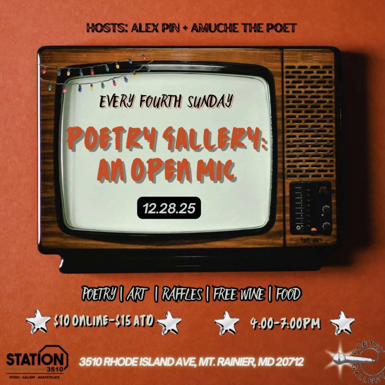 Poetry Gallery: An Open Mic