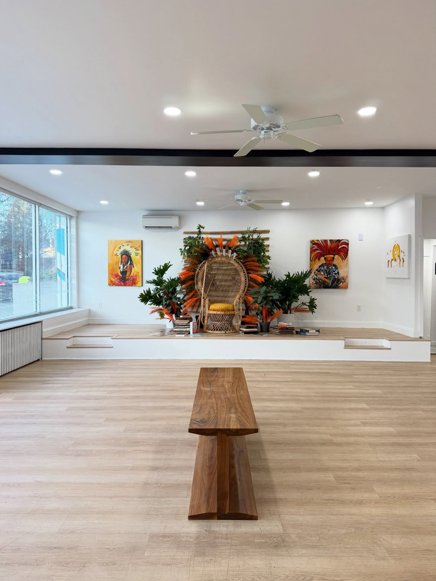 Here&rsquo;s a good look at our current exhibit by the amazingly talented @jonamonet.  The exhibit is titled &ldquo;First Name Only&rdquo; and will be on view until the 24th of this month.

There&rsquo;s a lot going on between now and that time, so s