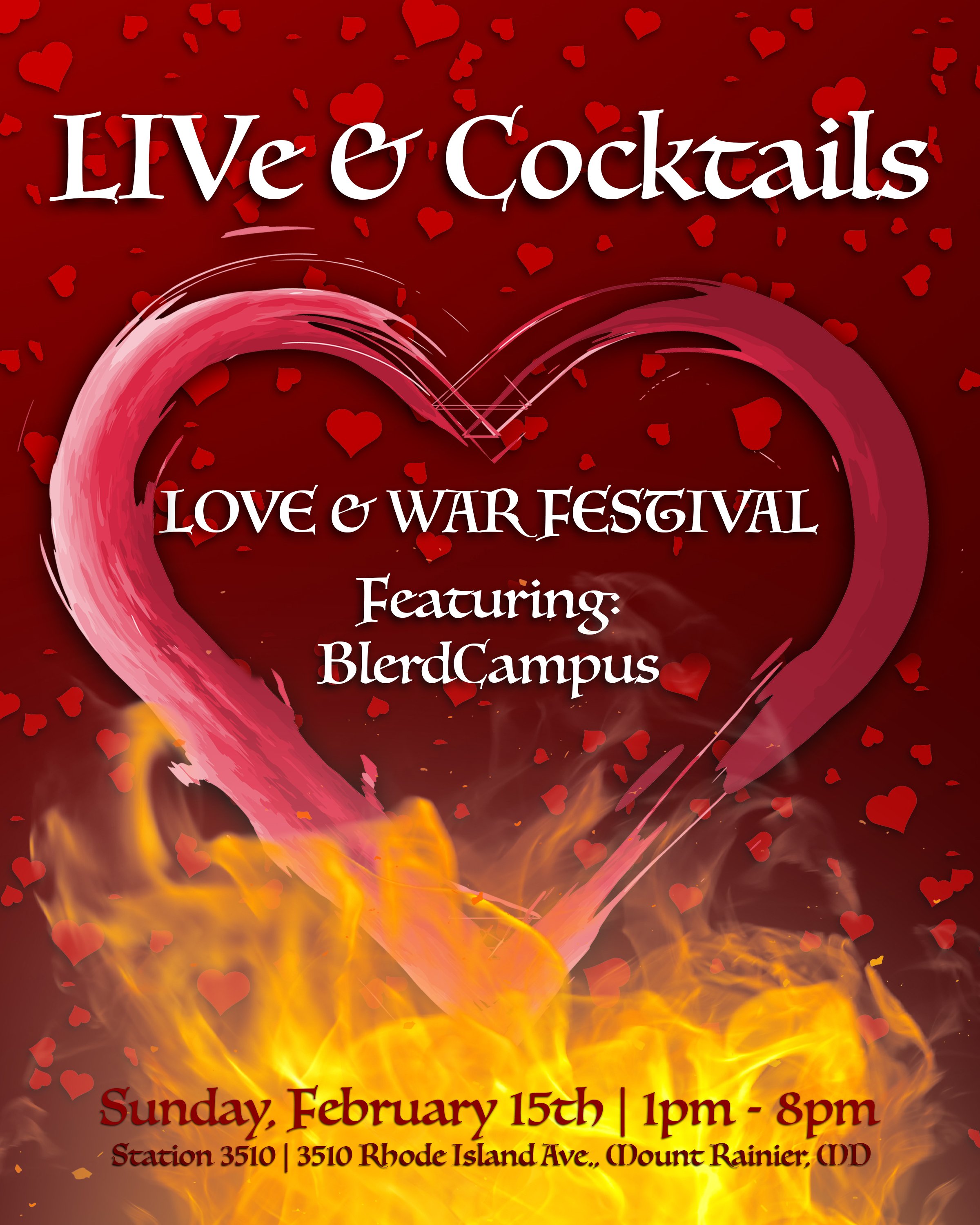 LIVe & Cocktails Presents: Love & War Festival