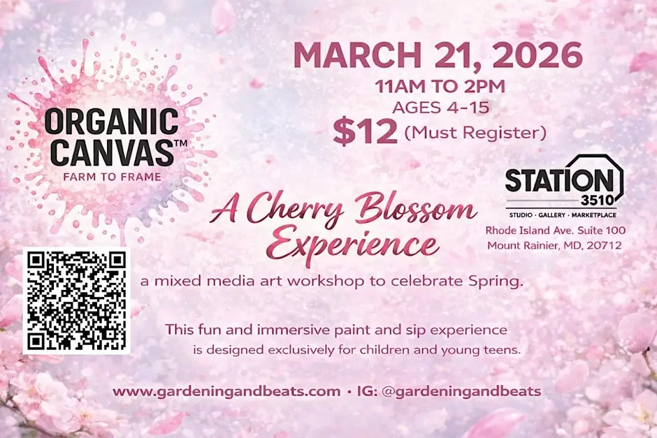 Organic Canvas: A Cherry Blossom Experience