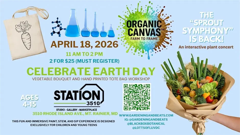 It's Organic Canvas Earth Day Celebration