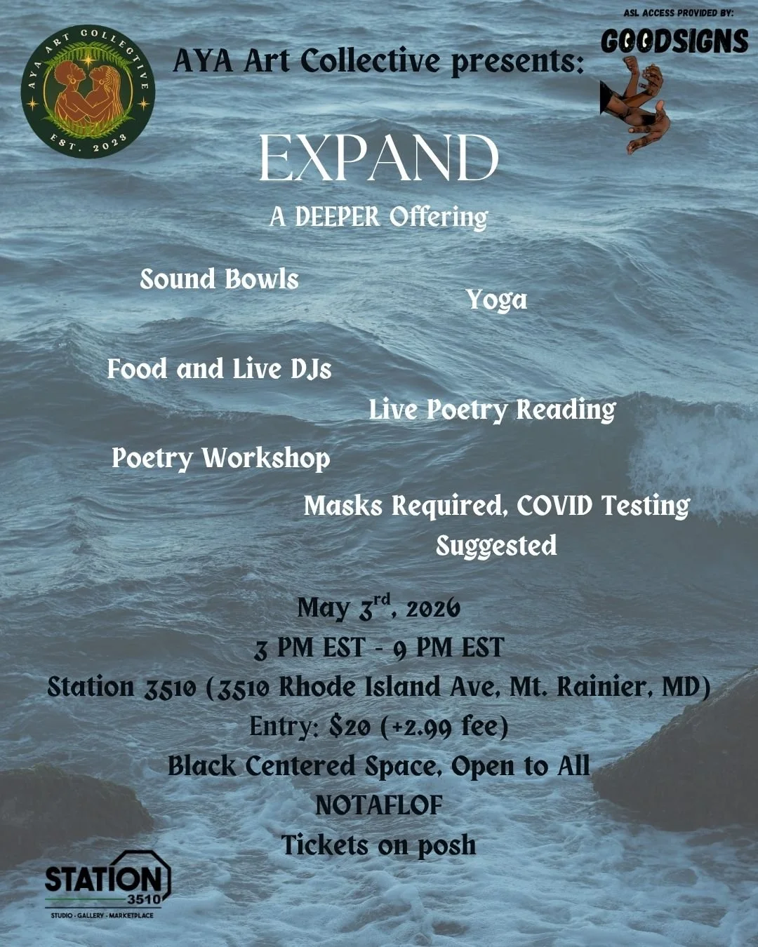 AYA Art Collective Presents: EXPAND, A DEEPER Offering