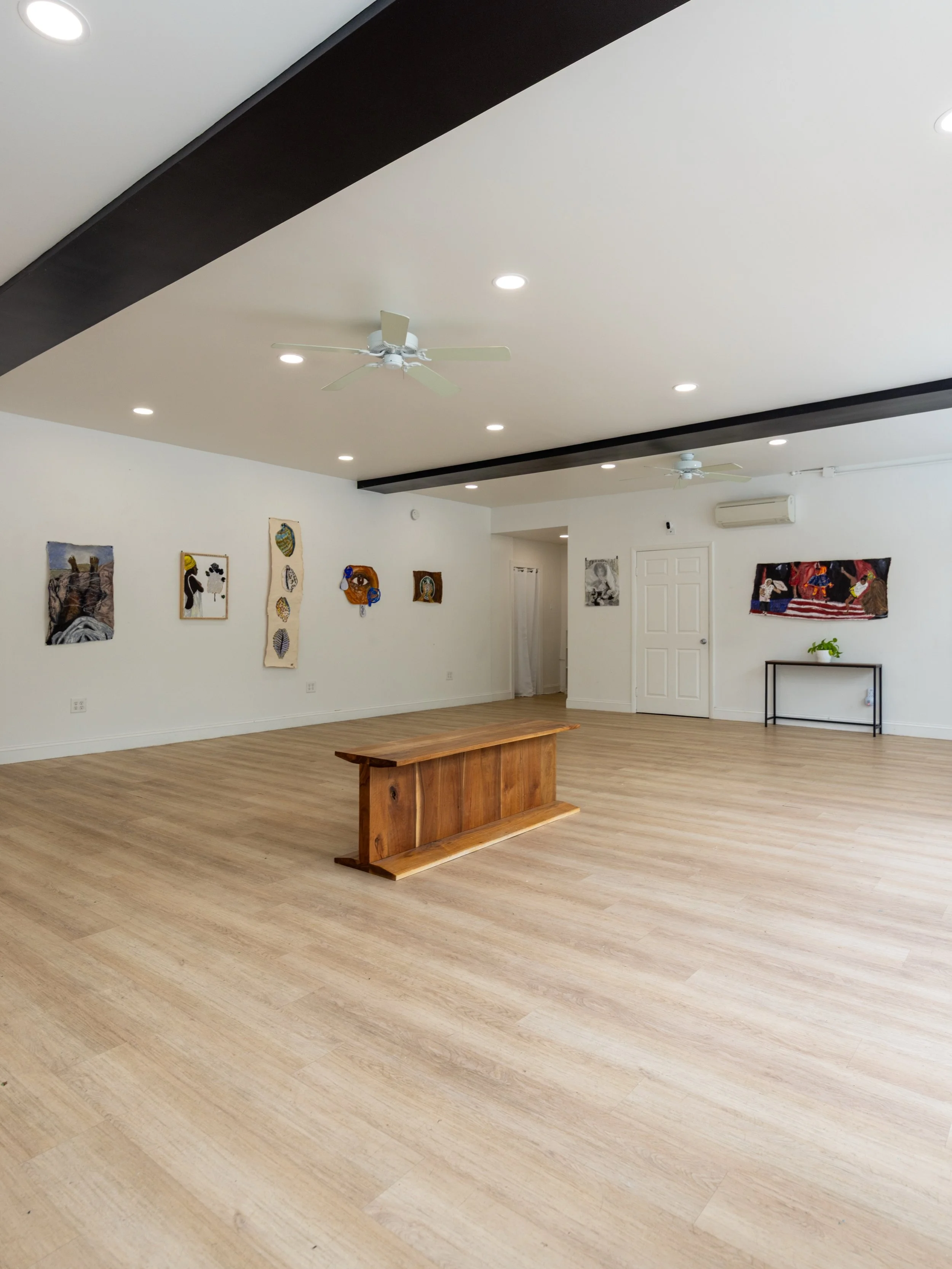 Here&rsquo;s a good look at &ldquo;Ethereal&rdquo; by @dbartflo__.  This exhibit opened yesterday and explores the unfolding of a spiritual journey growing beyond old boundaries into new practices. Guided by African spiritual traditions and ancient E