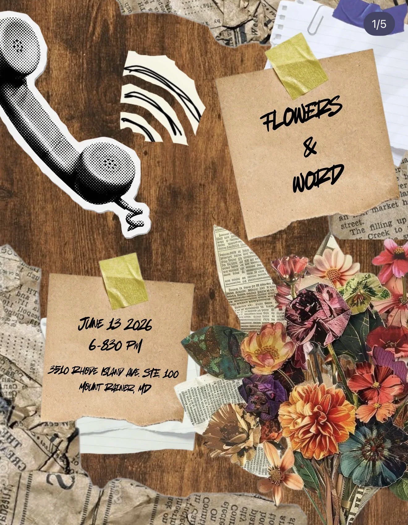 Flowers & Word