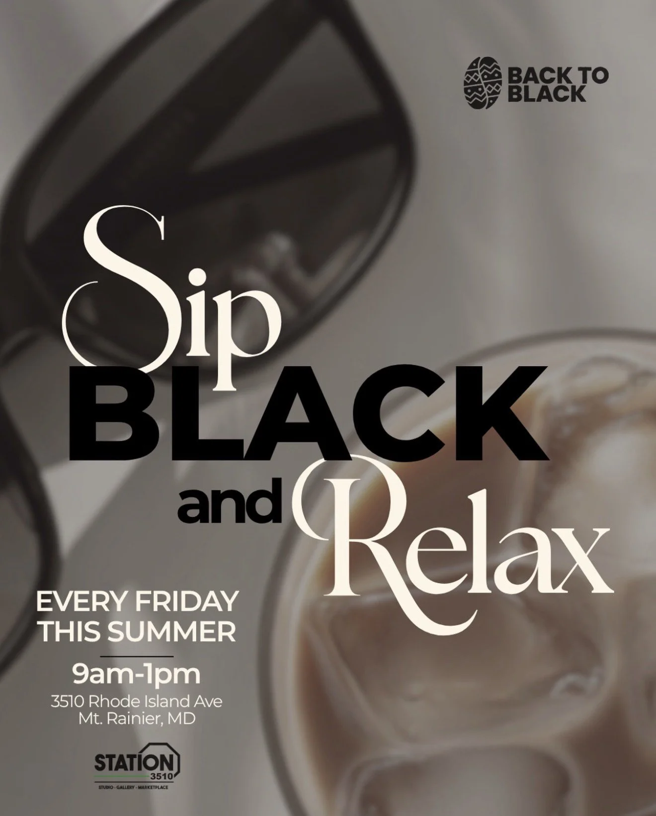 Sip Black and Relax