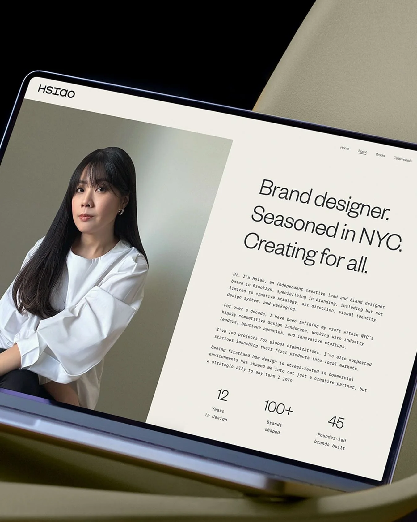 I&rsquo;ve never been interested in being the design IT girl or chasing popular trends.

I care more about helping brands uncover who they really are, letting their authenticity come through naturally.

That&rsquo;s the same approach I took when desi