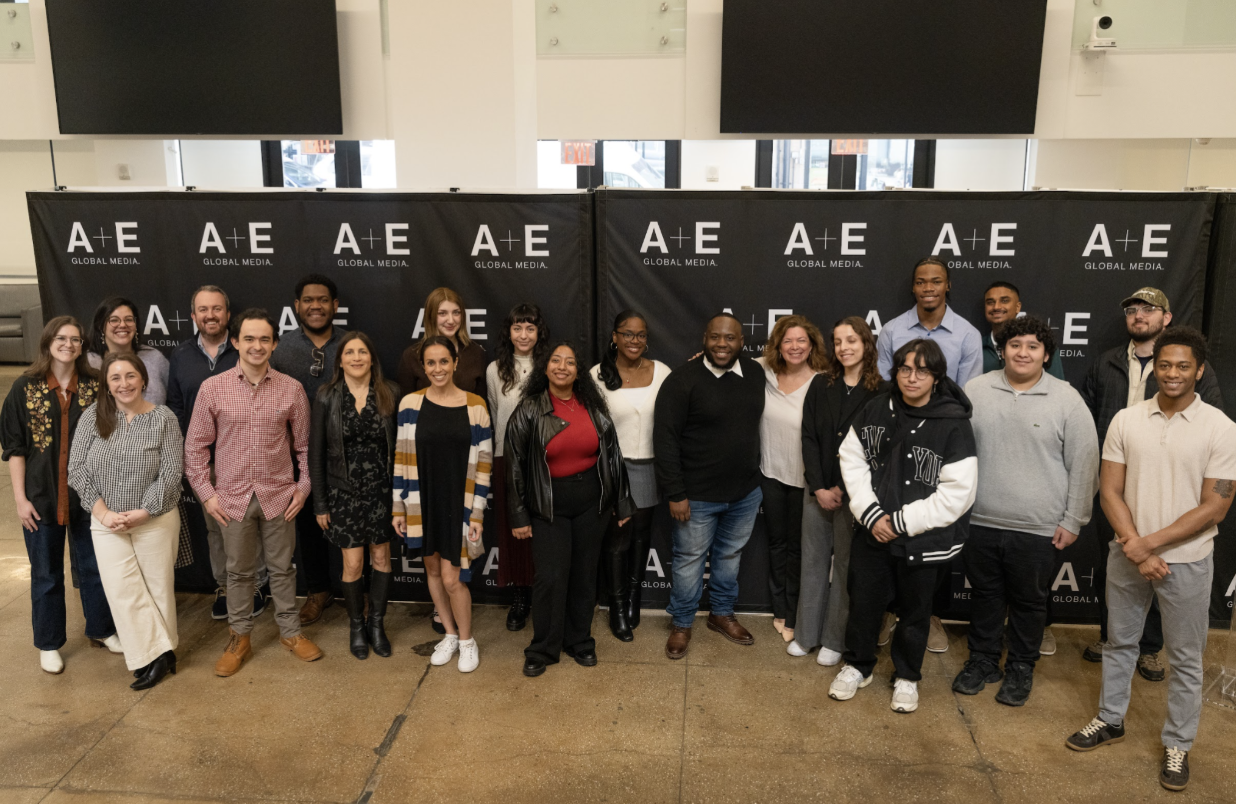 LaunchPad Fellows Visit A+E Networks: Inside the World of Television in NYC
