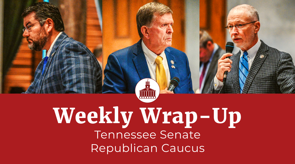 Public safety and protecting children lead the week as Senate nears adjournment
