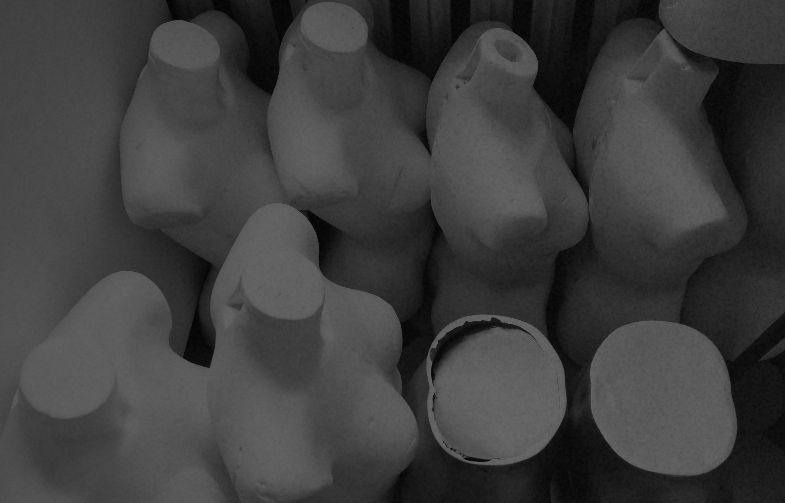 Fashion dress forms and mannequin torsos symbolizing the operational foundation, structure, and systems behind successful fashion and retail brands.