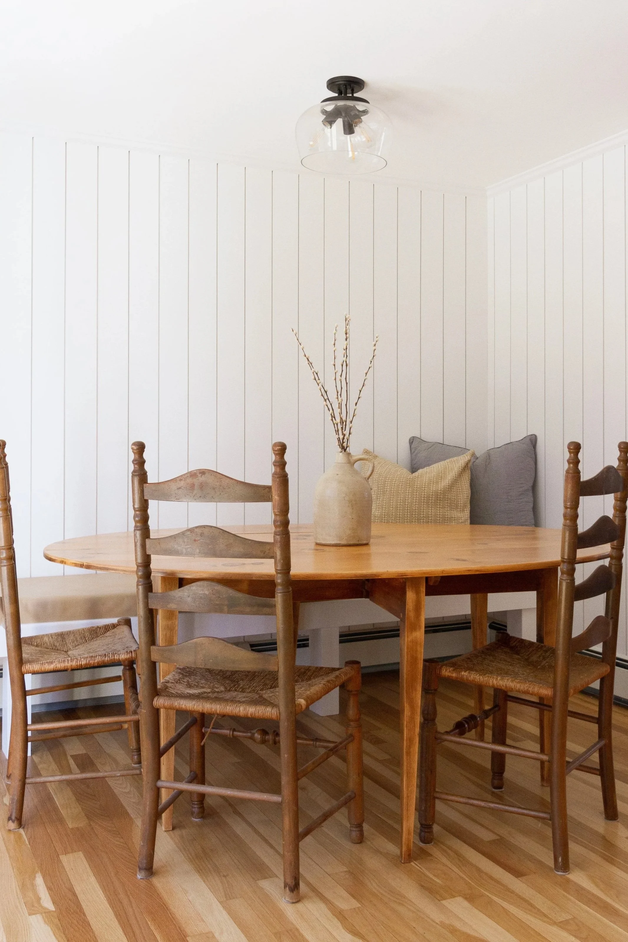 Craig Lane Antique Ladder Back Chairs
