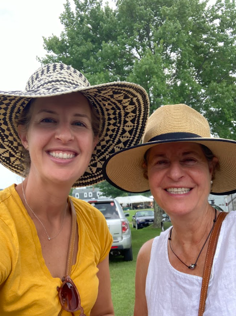 Mom and I at Brimfield
