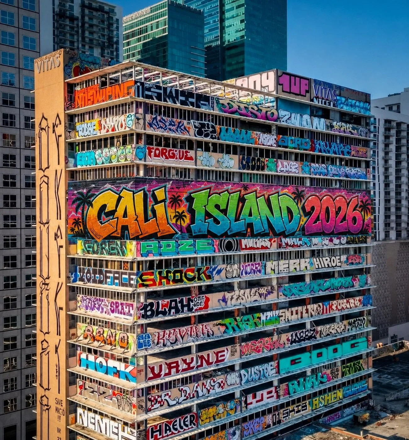 CALI ISLAND 2026 just touched the skyline. 🏝️🎨

From Berlin to the West Coast and back - we&rsquo;re building something bigger, louder and impossible to ignore. The countdown is on! 
@mary_jane_berlin, we&rsquo;re coming different.

#CaliIsland #Ca