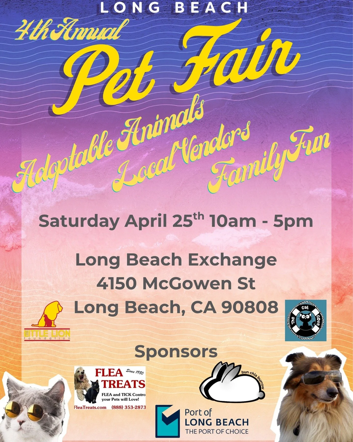 This Saturday is one of Long Beach&rsquo;s biggest pet events of the year! LARPBO will be there - come out and visit us!