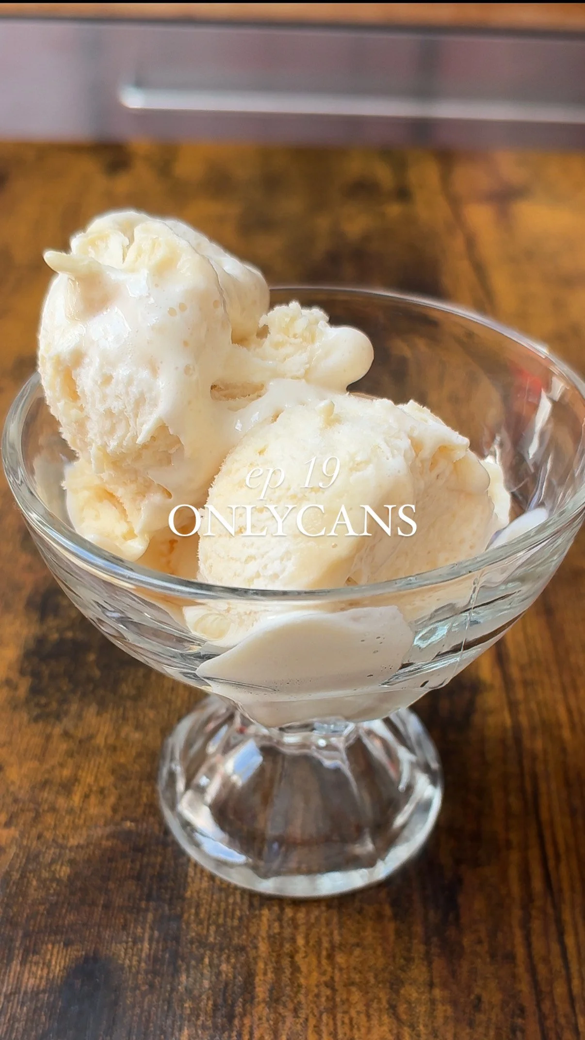 2 ingredient ice cream