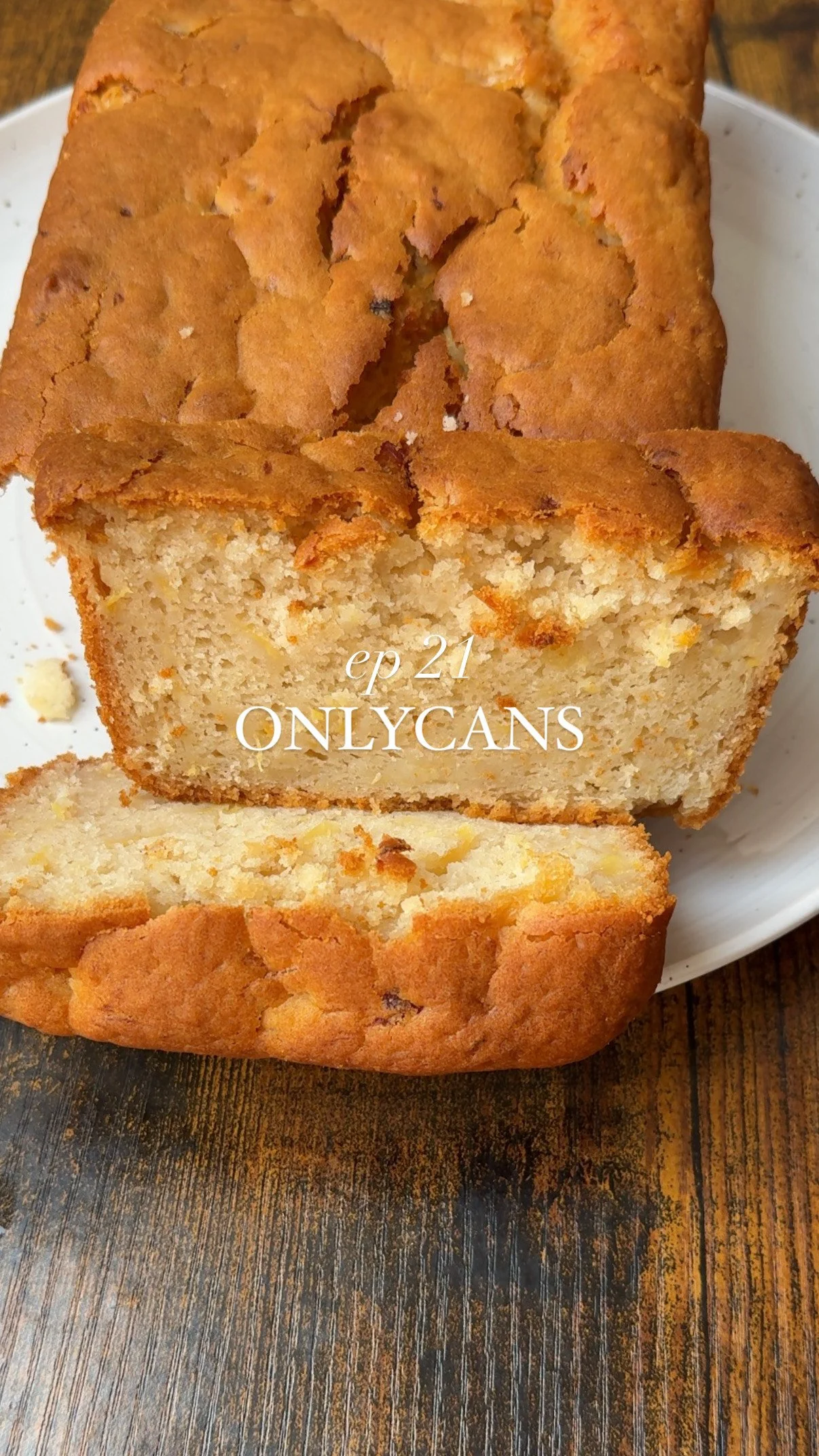 Pineapple and coconut milk cake